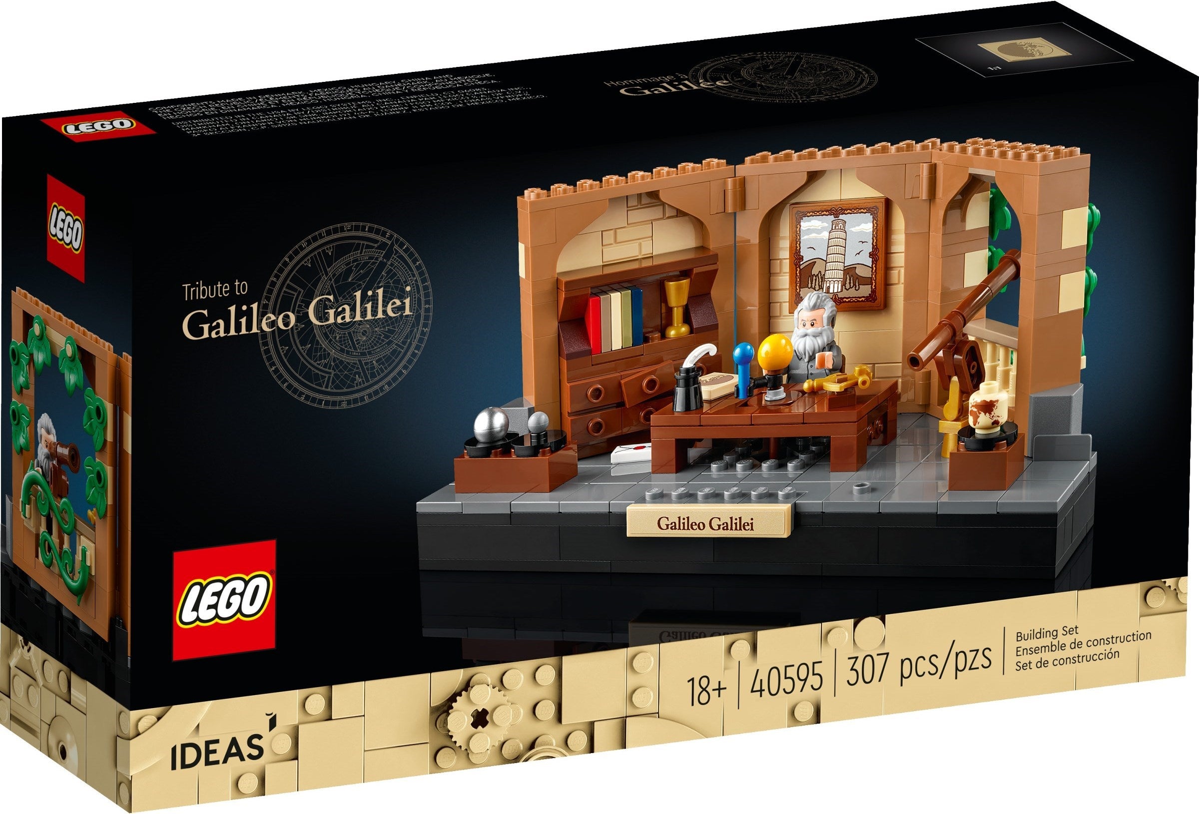 LEGO Ideas Hommage an Galileo Galilei 40595