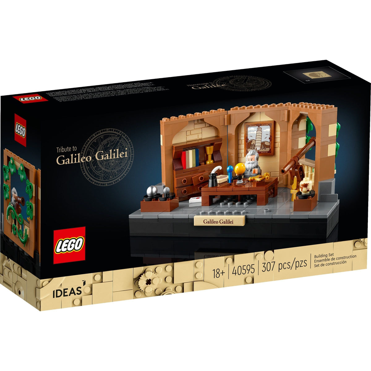 LEGO Ideas Hommage an Galileo Galilei 40595