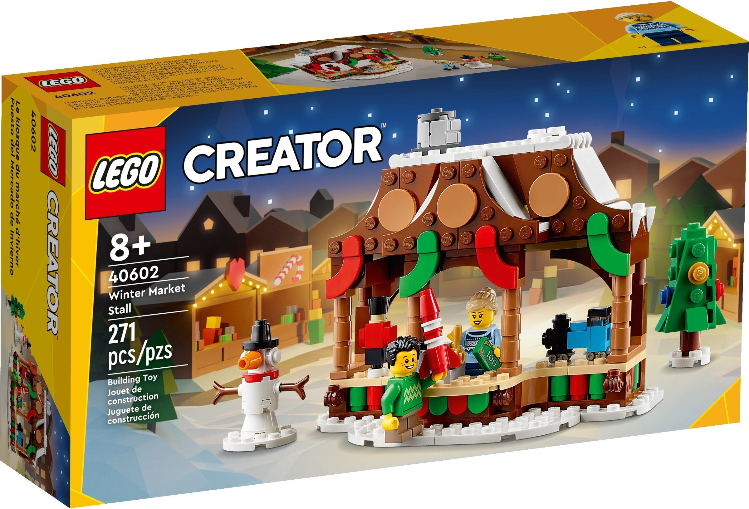 LEGO Creator Weihnachtsmarktstand 40602