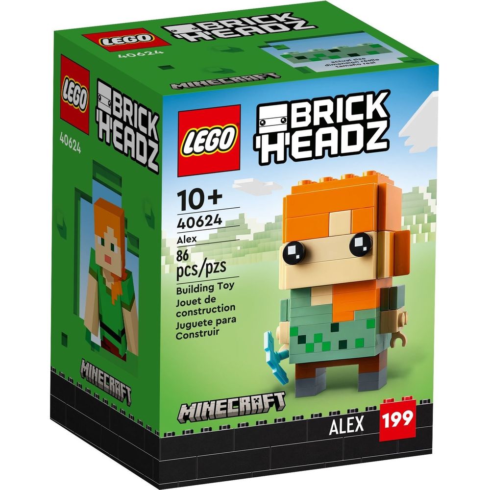 LEGO Brickheadz Minecraft Alex 40624