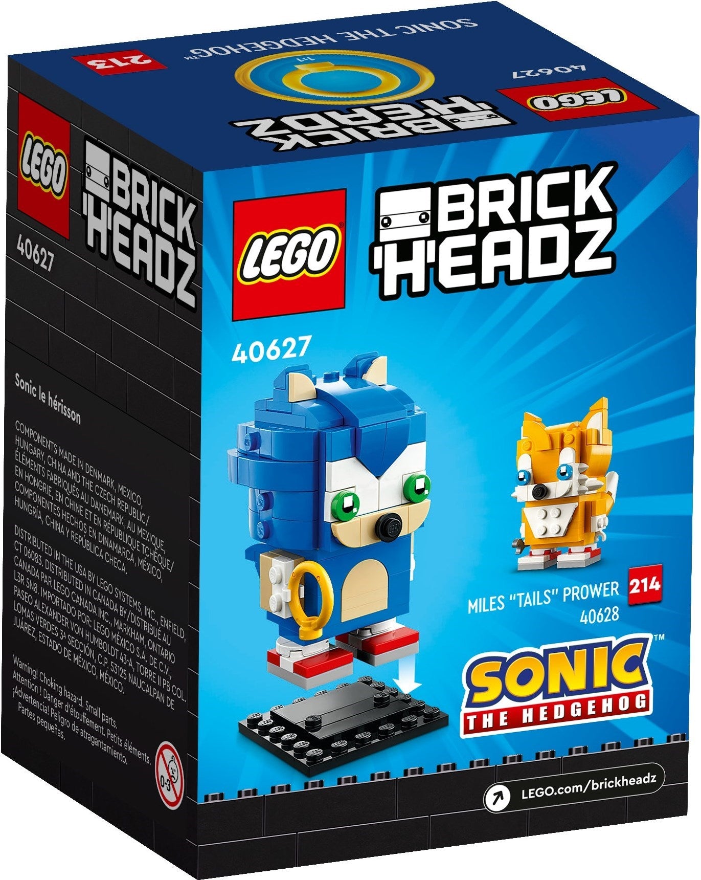 LEGO Brickheadz Sonic the Hedgehog 40627