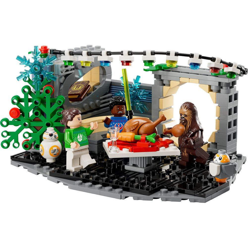 LEGO Star Wars Millennium Falcon Weihnachtsdiorama 40658