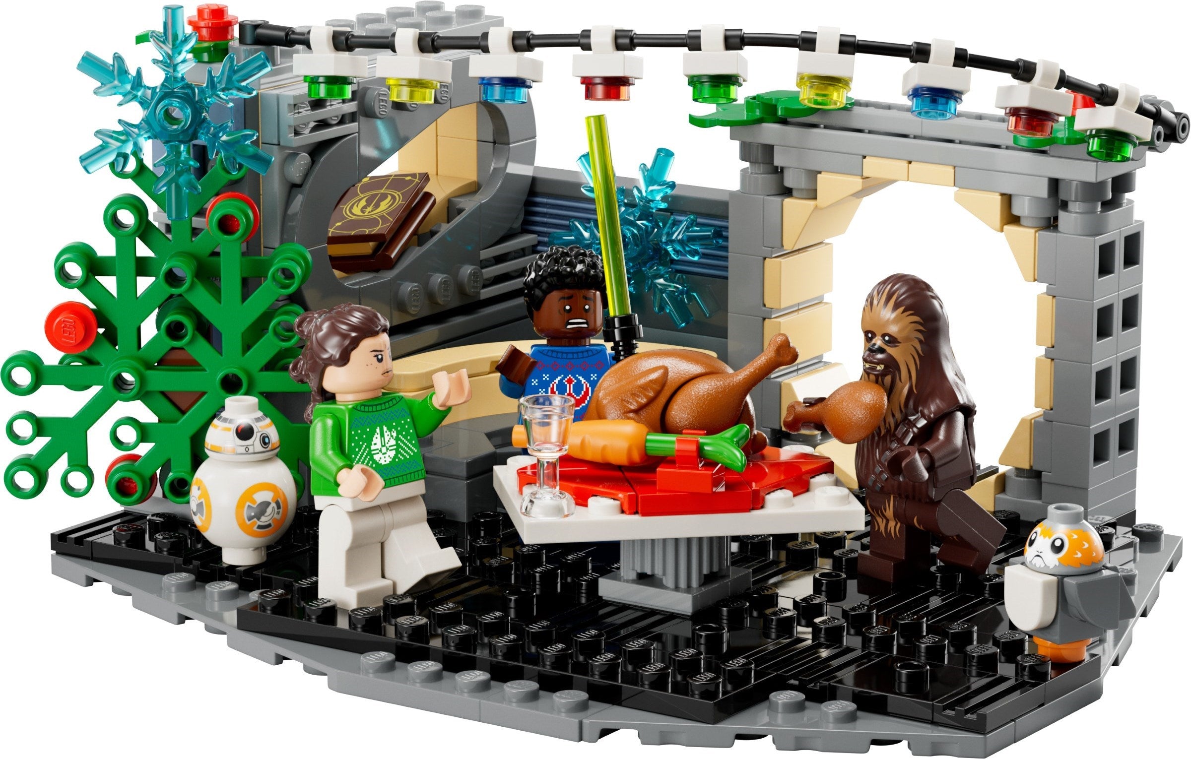 LEGO Star Wars Millennium Falcon Weihnachtsdiorama 40658