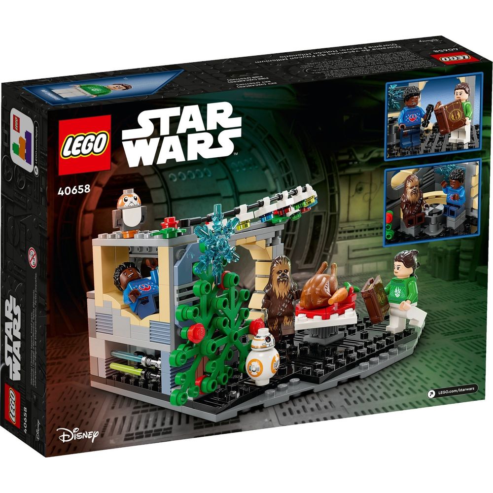 LEGO Star Wars Millennium Falcon Weihnachtsdiorama 40658