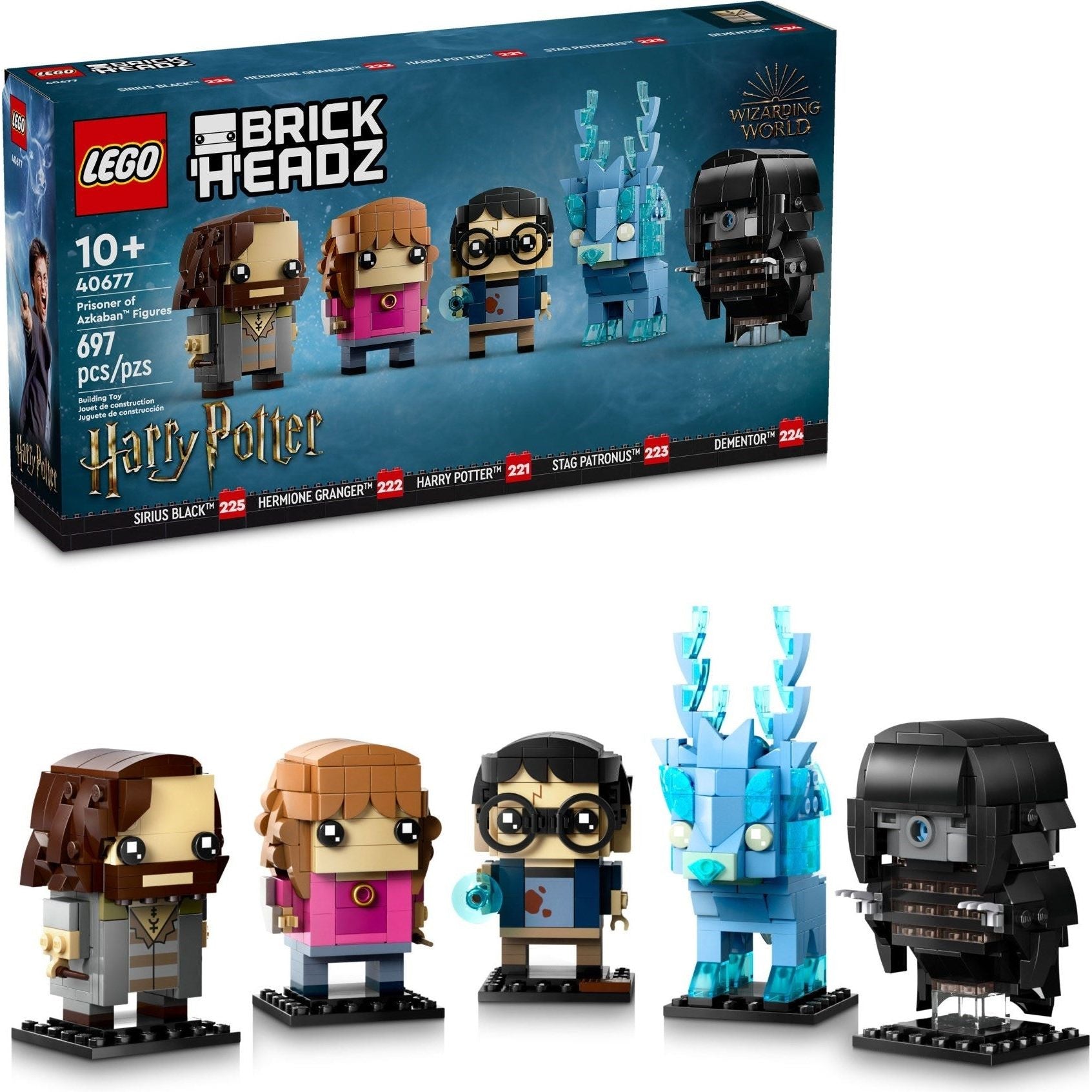 LEGO Brickheadz Figuren aus Harry Potter und der Gefangene von Askaban 40677