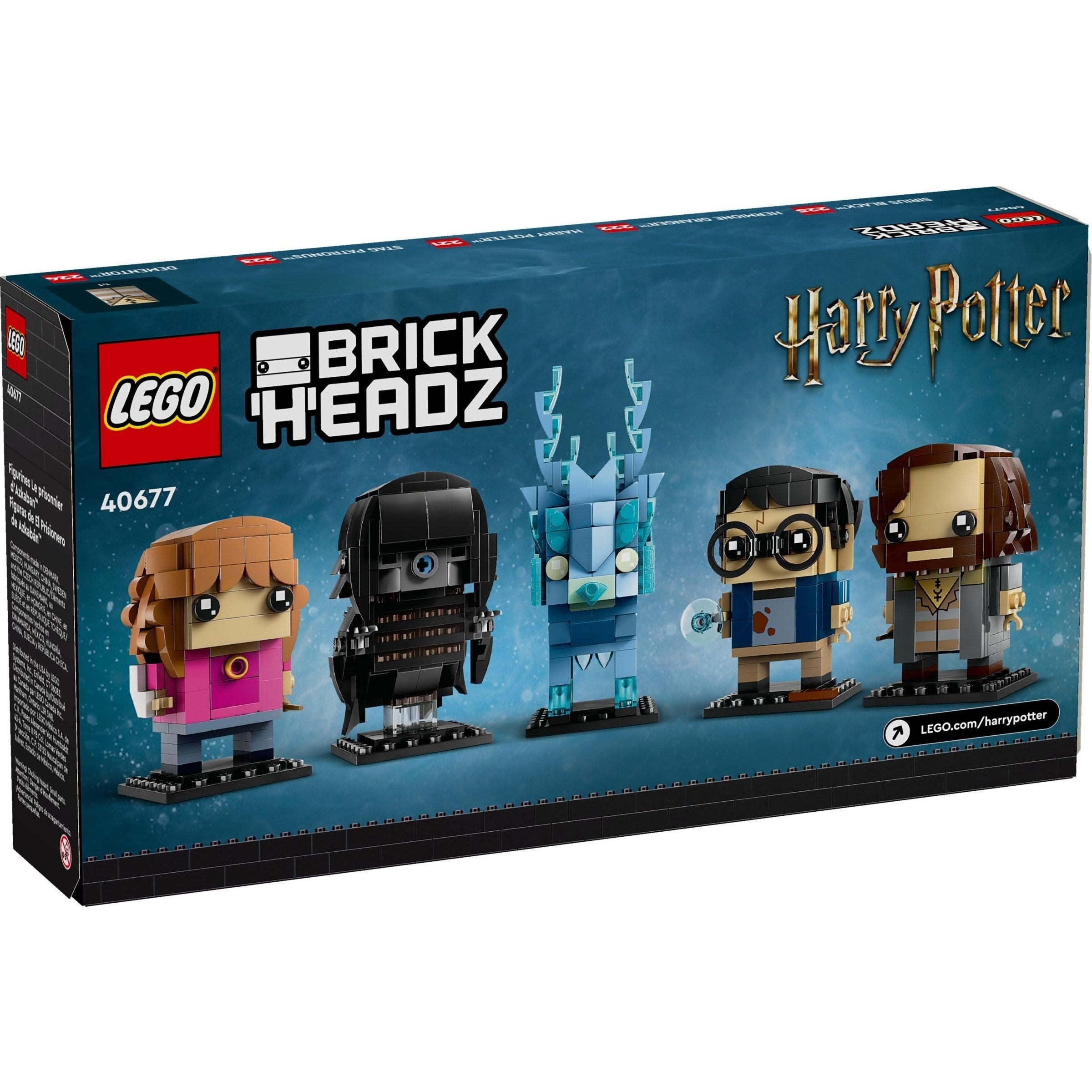 LEGO Brickheadz Figuren aus Harry Potter und der Gefangene von Askaban 40677