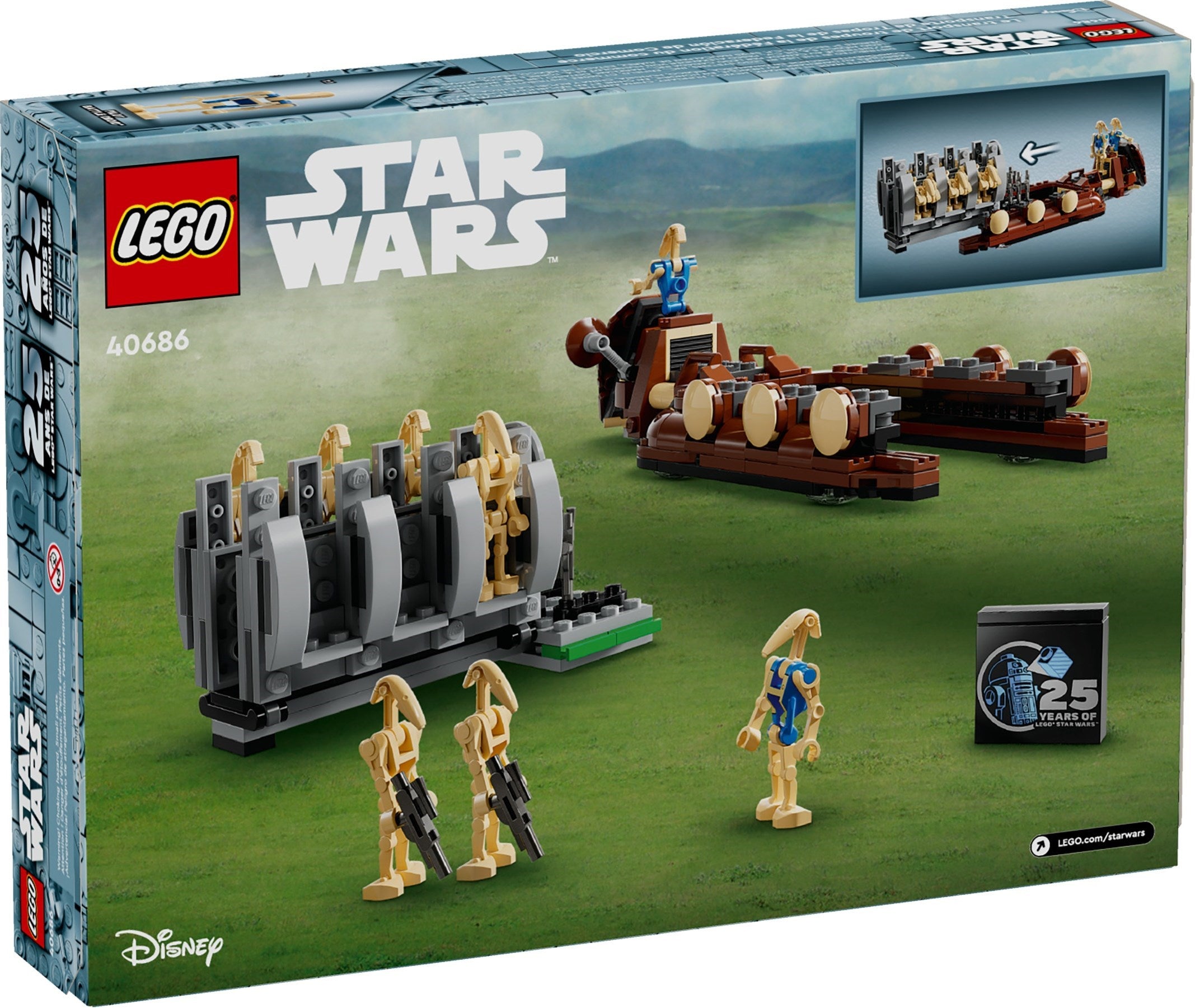 LEGO Star Wars Trade Federation Troop Carrier 40686