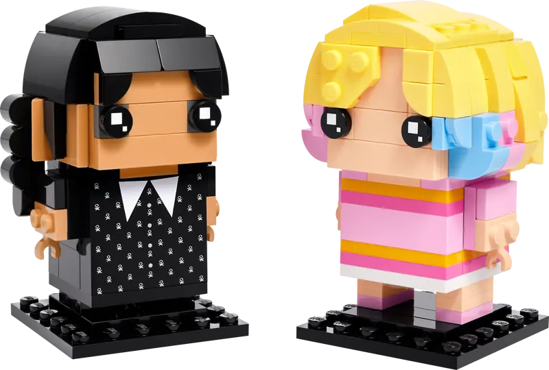 LEGO® BrickHeadz™ Figuren von Wednesday und Enid 40750