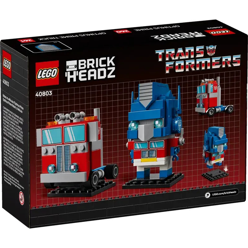 LEGO Brickheadz Optimus Prime Roboter und Fahrzeuge 40803
