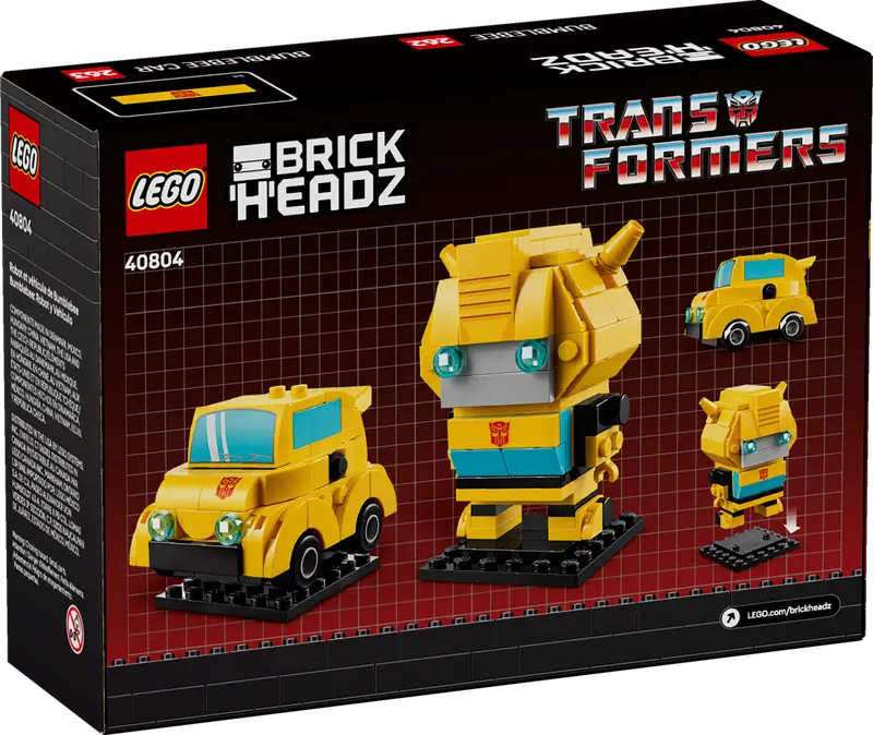 LEGO Brickheadz Bumblebee Roboter & Fahrzeuge 40804