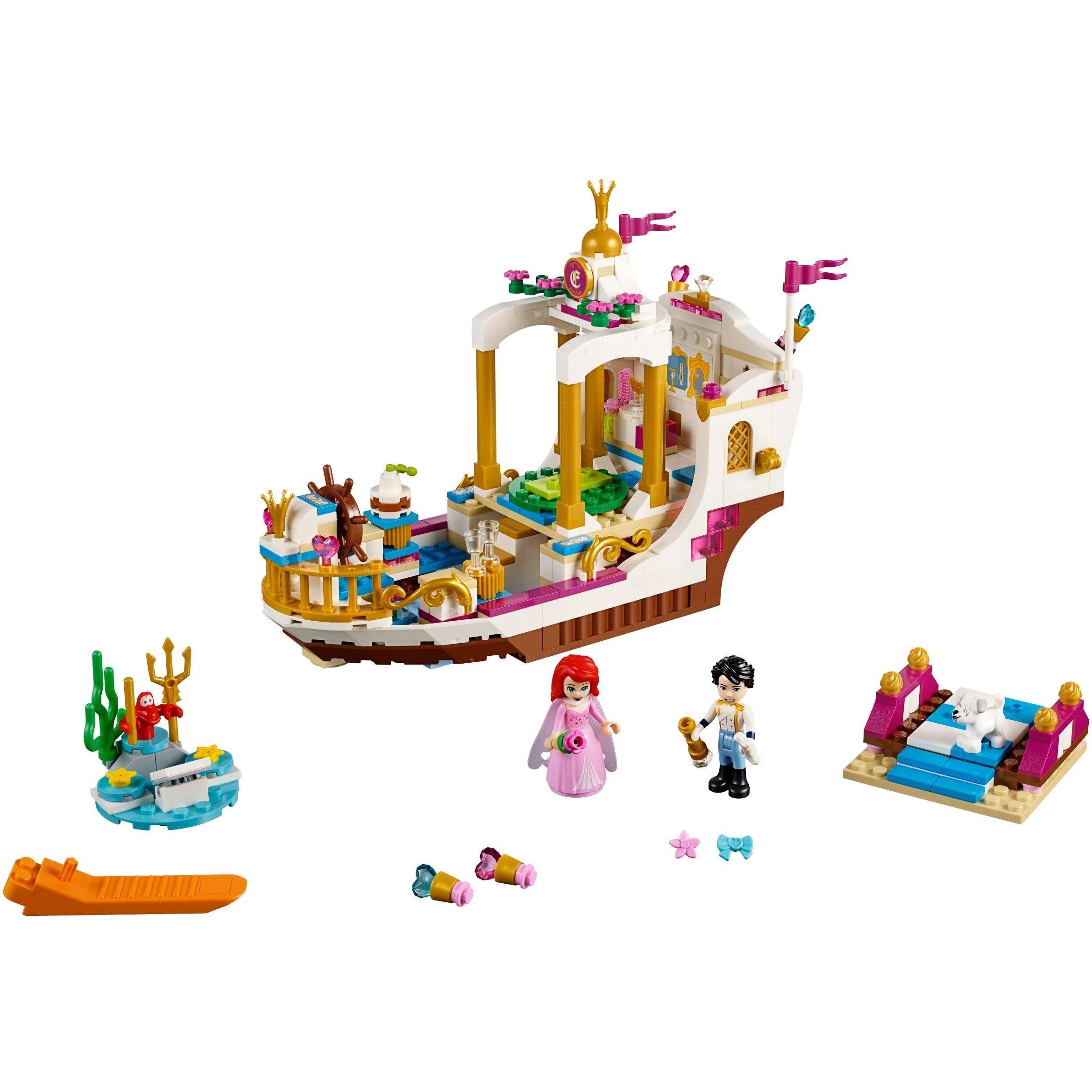 LEGO Disney Bateau du mariage royal d'Ariel 41153