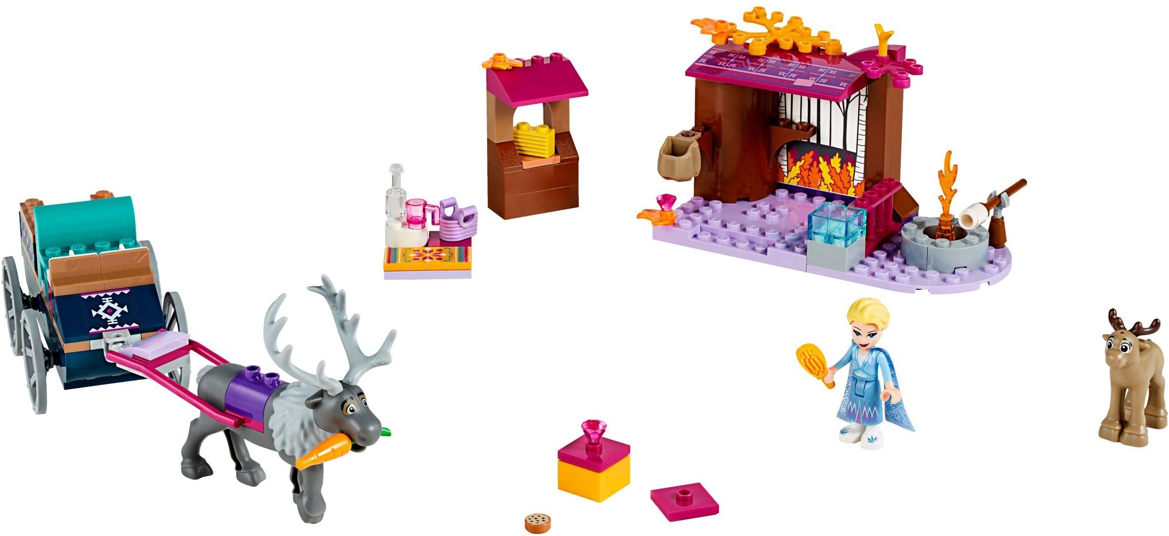 LEGO Disney Elsa und die Rentierkutsche 41166