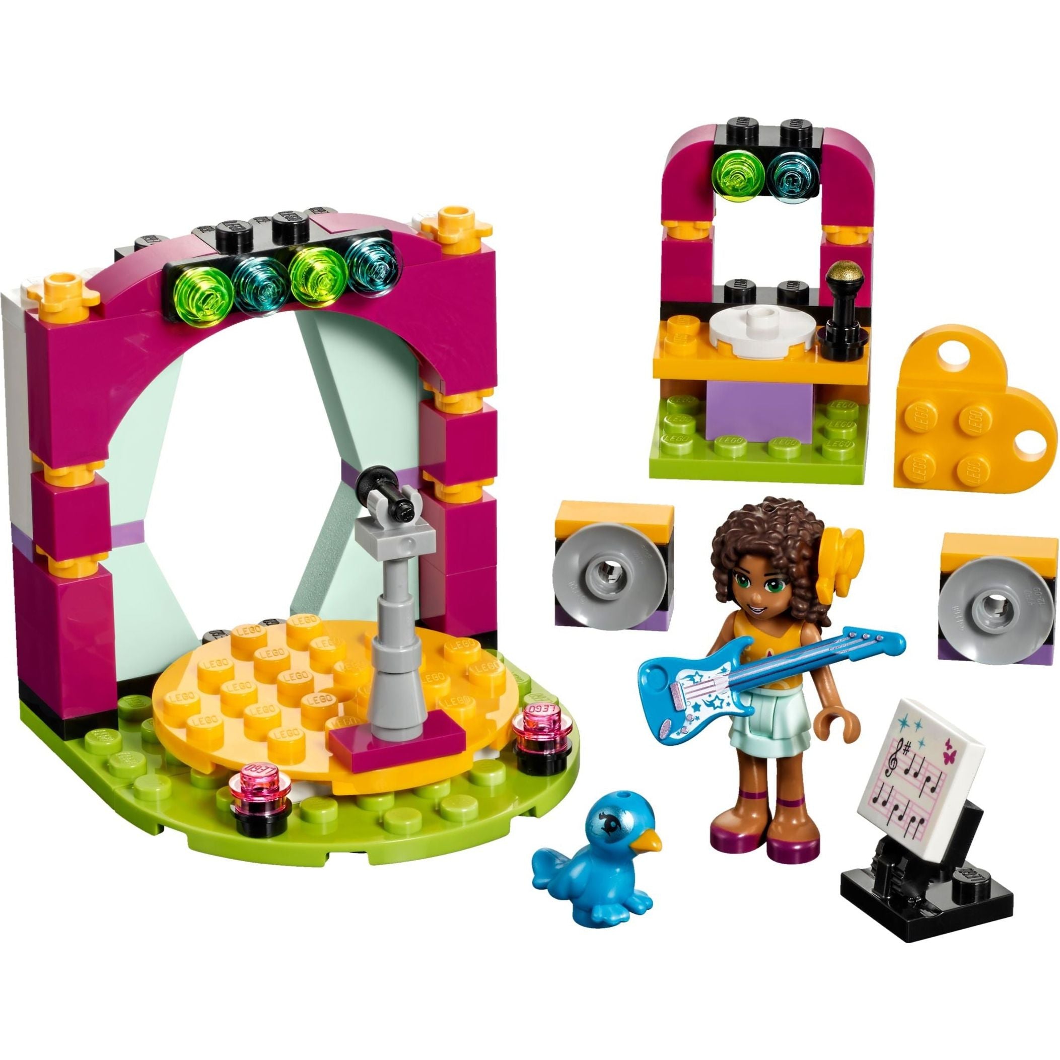 LEGO Friends Andreas Showbühne 41309