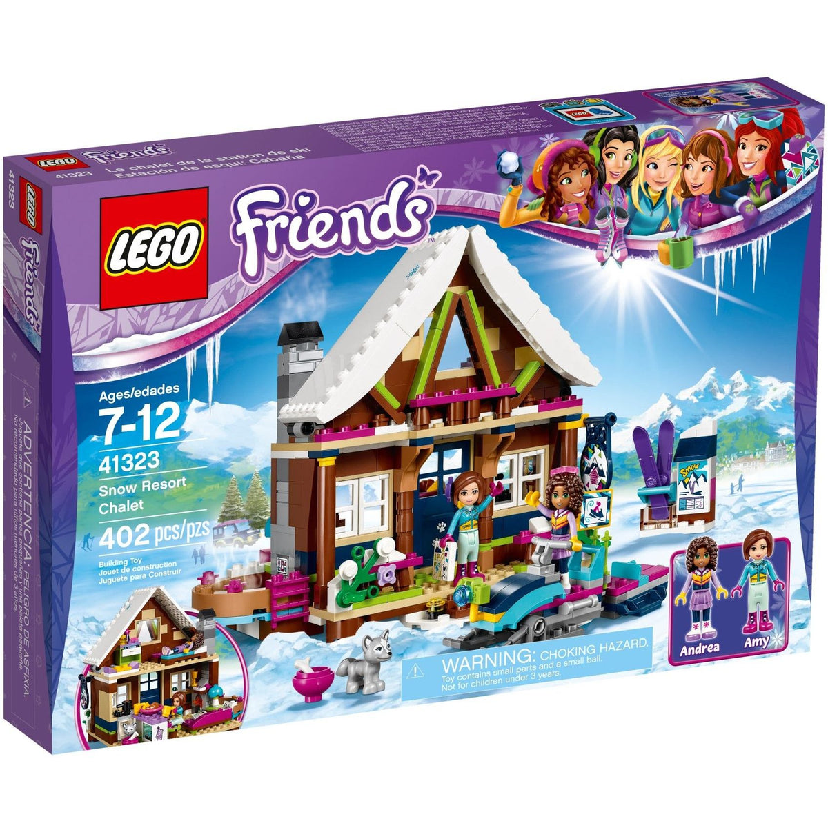 LEGO Friends Chalet im Wintersportort 41323