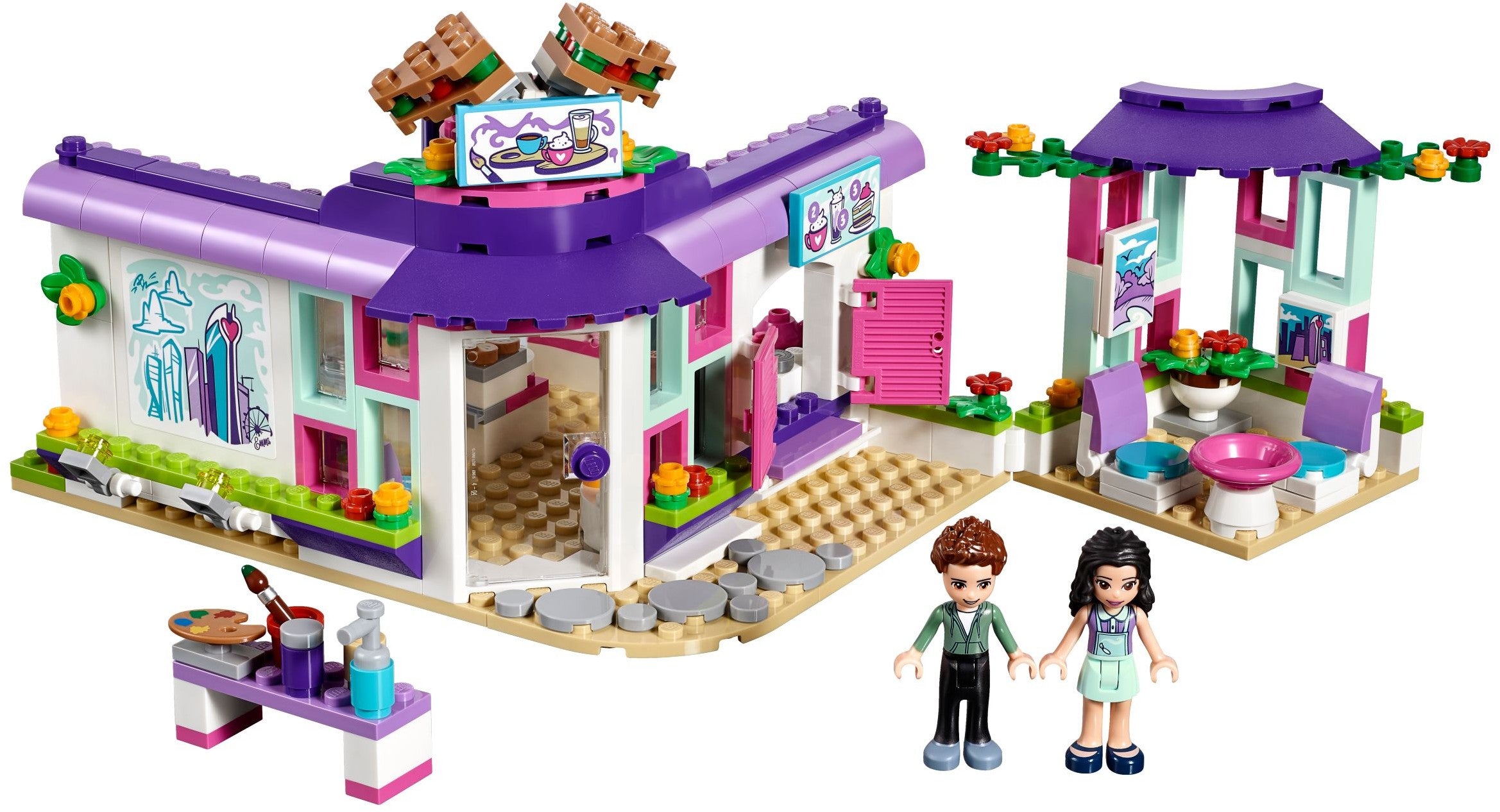 LEGO Friends Emmas Künstlercafé 41336