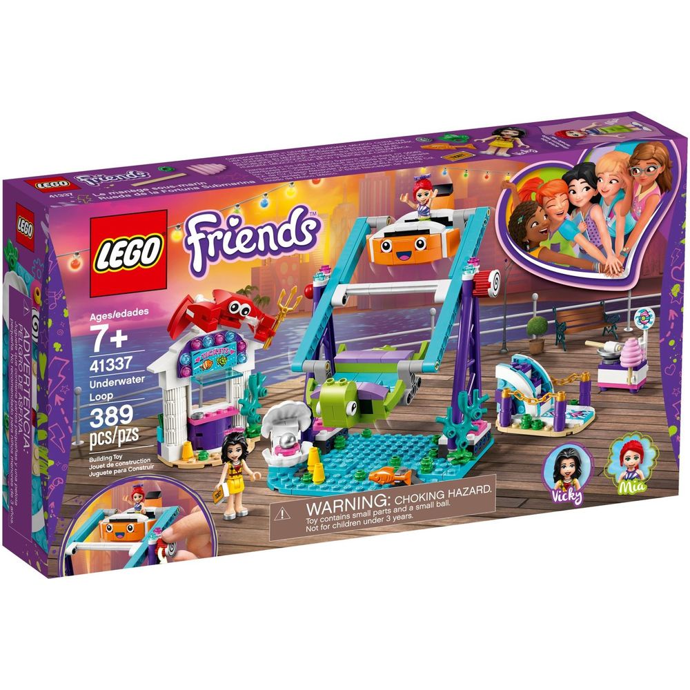 LEGO Friends Schaukel mit Looping im Vergnügungspark 41337