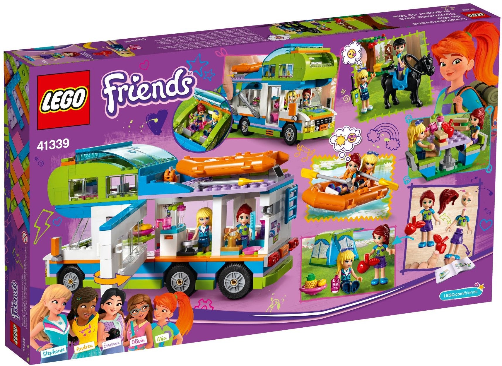 LEGO Friends Mia's RV 41339