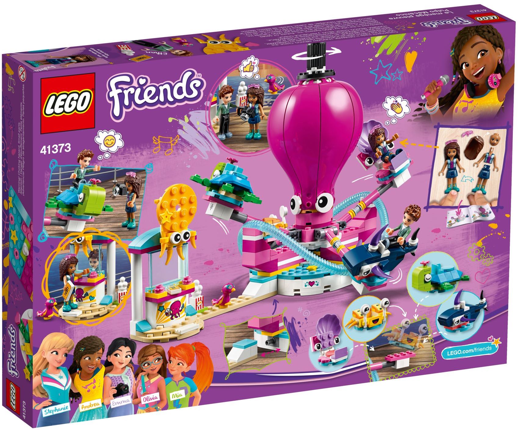 LEGO Friends Lustiges Oktopus-Karussell 41373