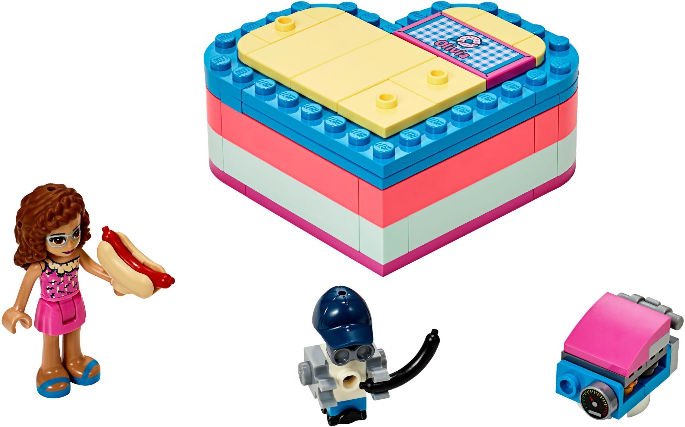 LEGO Friends La boîte coeur d'été d'Olivia 41387