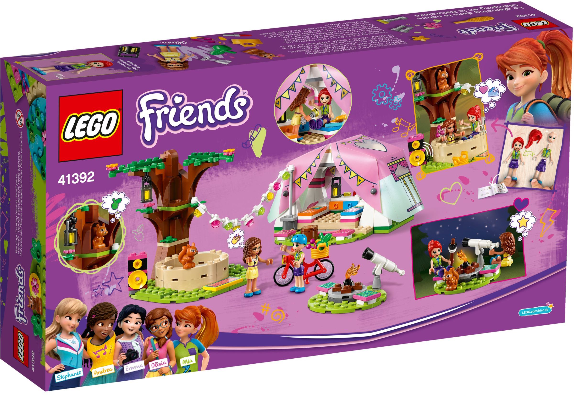 LEGO Friends Camping à Heartlake City 41392