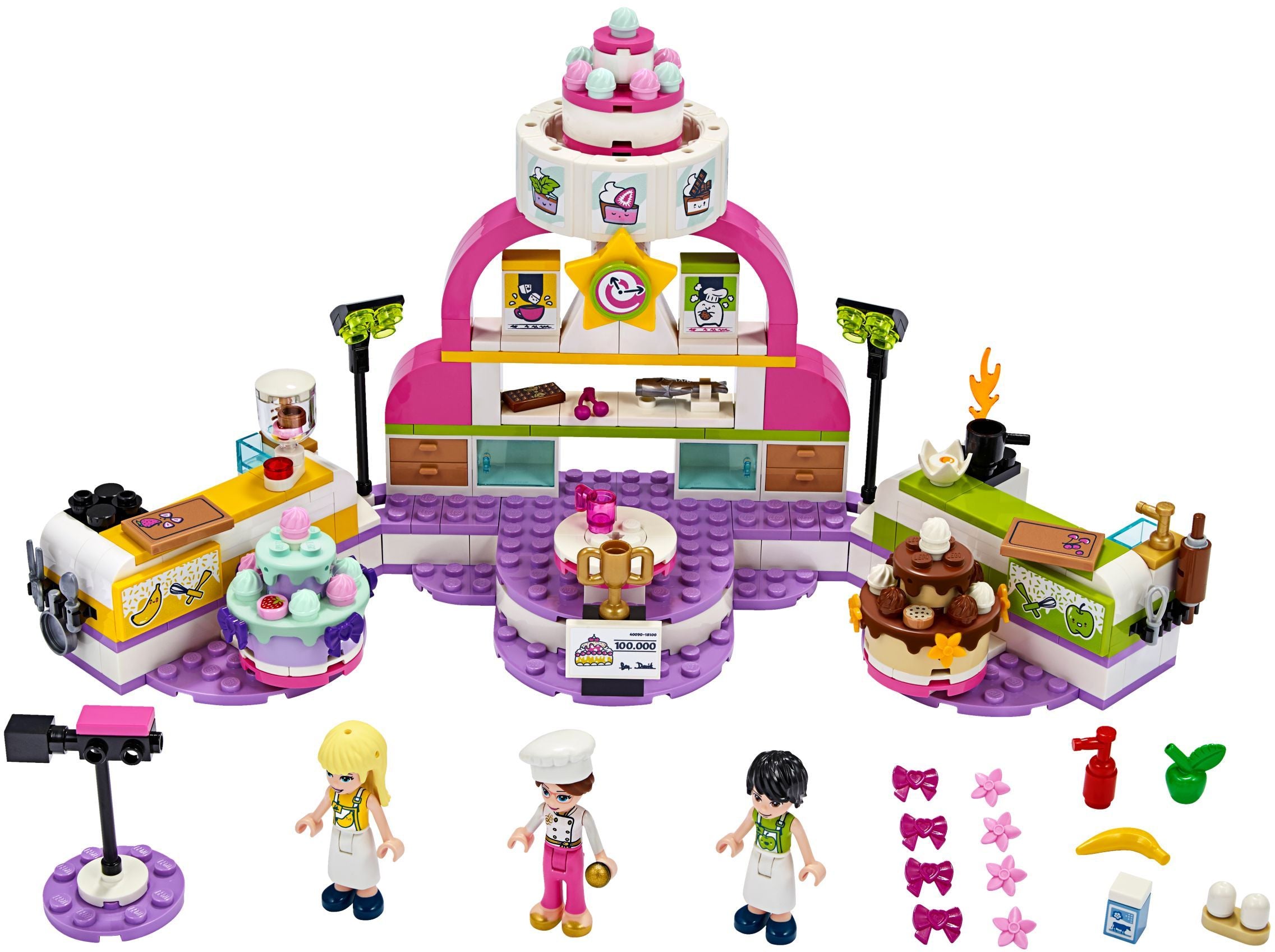 LEGO Friends Heartlake Le grand spectacle de pâtisserie 41393