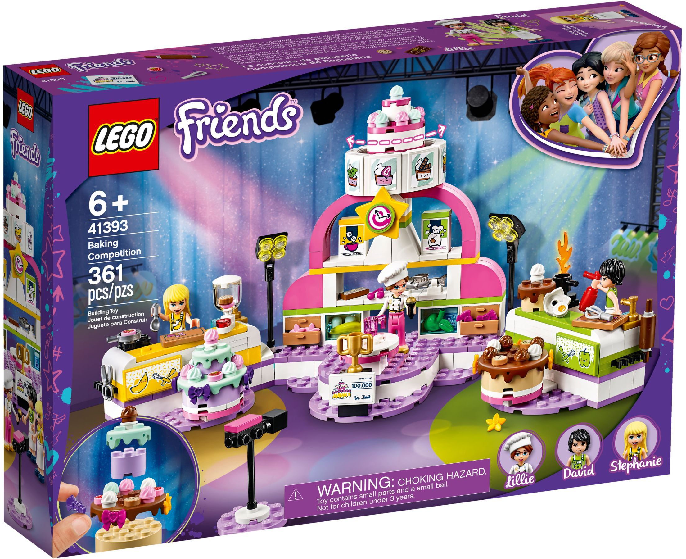 LEGO Friends Heartlake Le grand spectacle de pâtisserie 41393