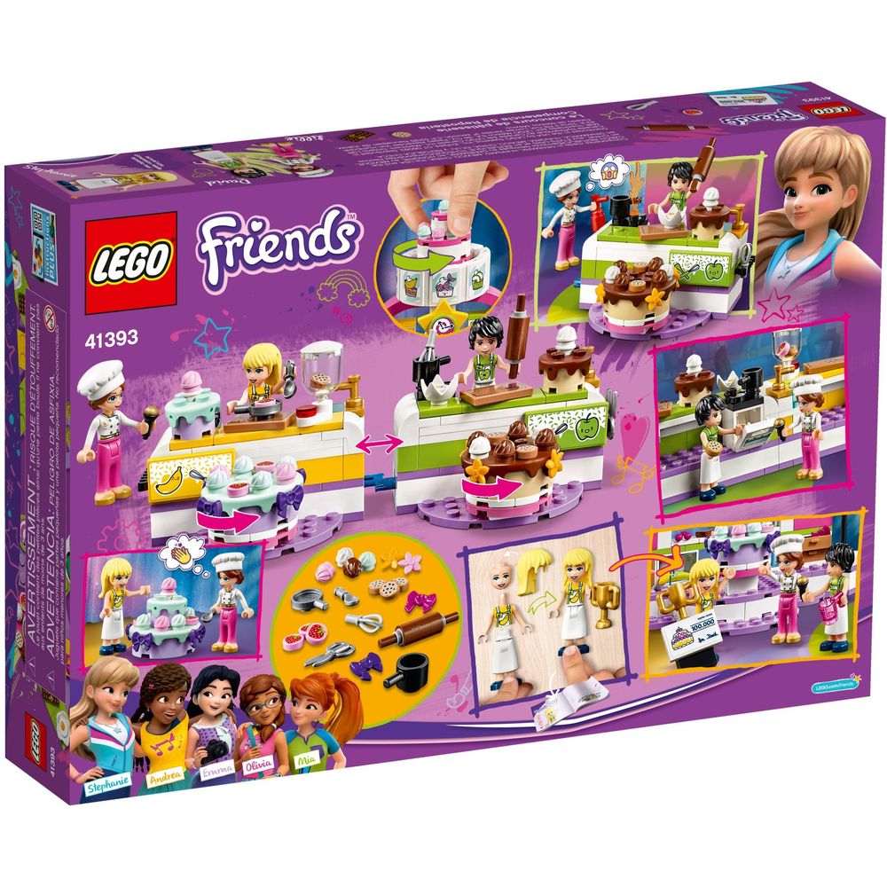 LEGO Friends Heartlake Le grand spectacle de pâtisserie 41393