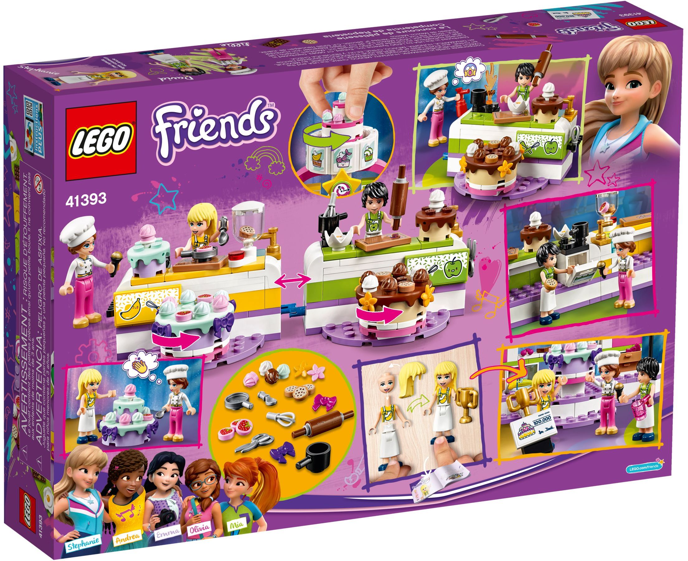 LEGO Friends Heartlake Le grand spectacle de pâtisserie 41393