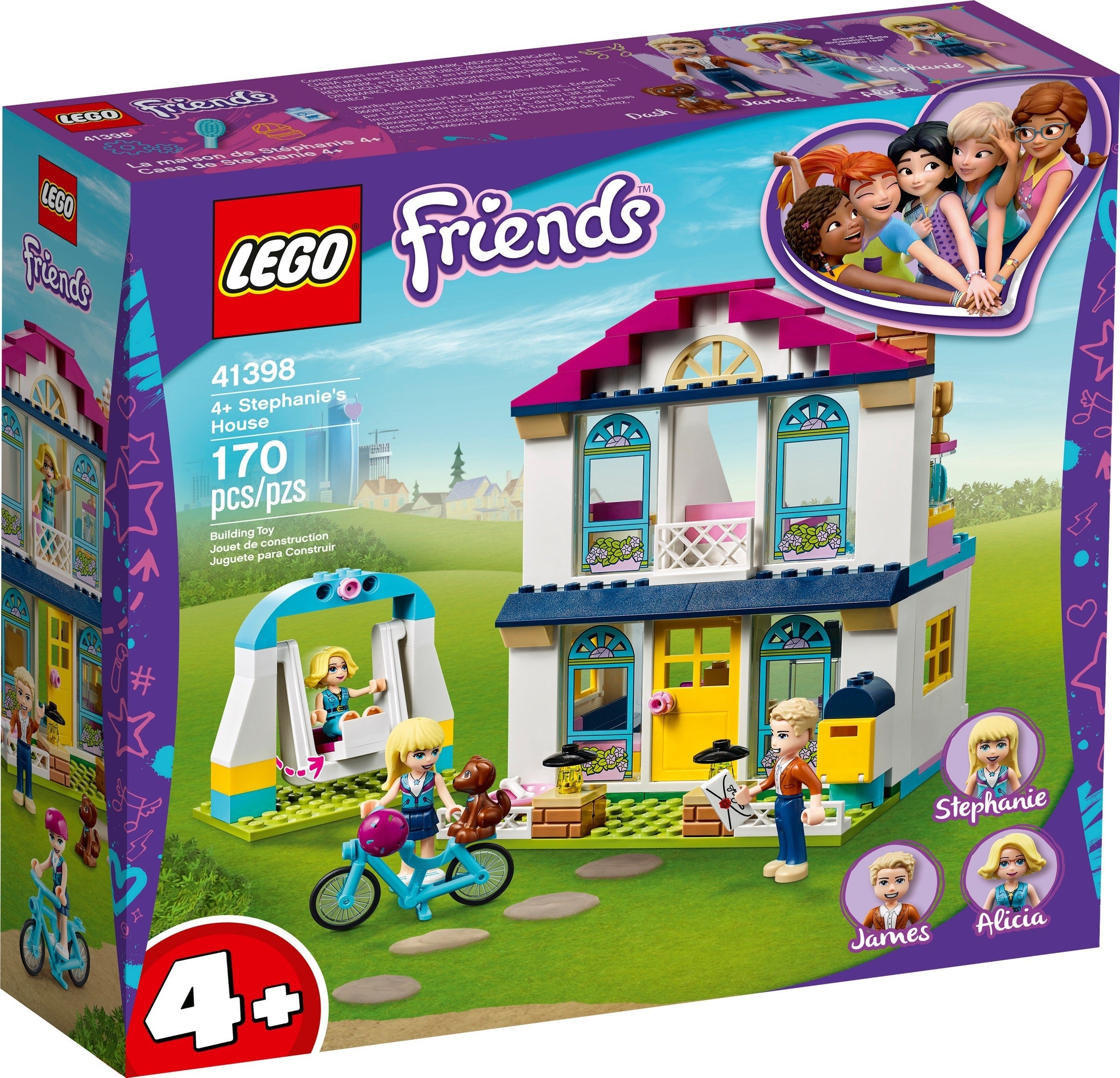 LEGO Friends La maison familiale de Stéphanie 41398