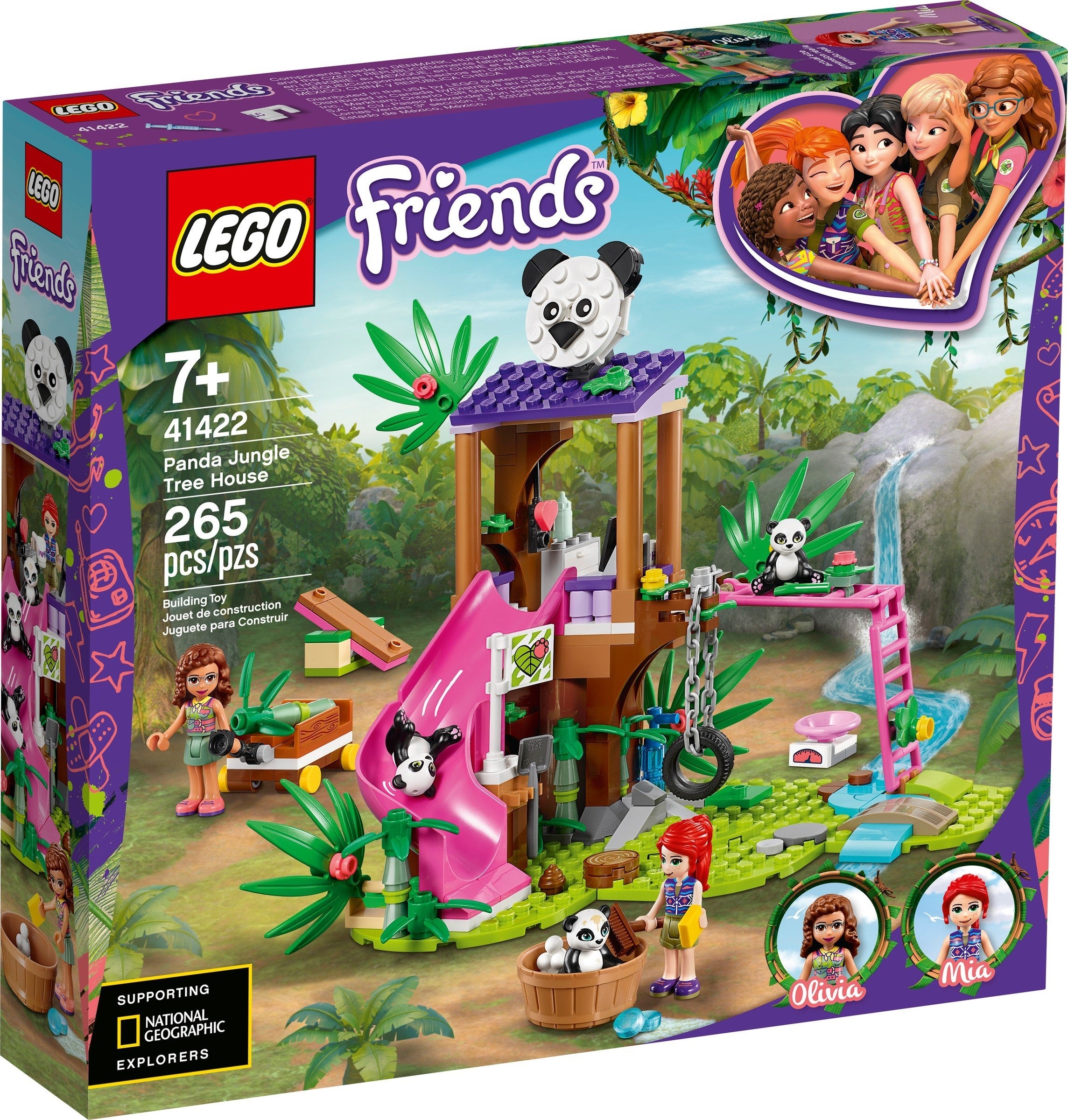 Station de sauvetage LEGO® Friends Panda 41422
