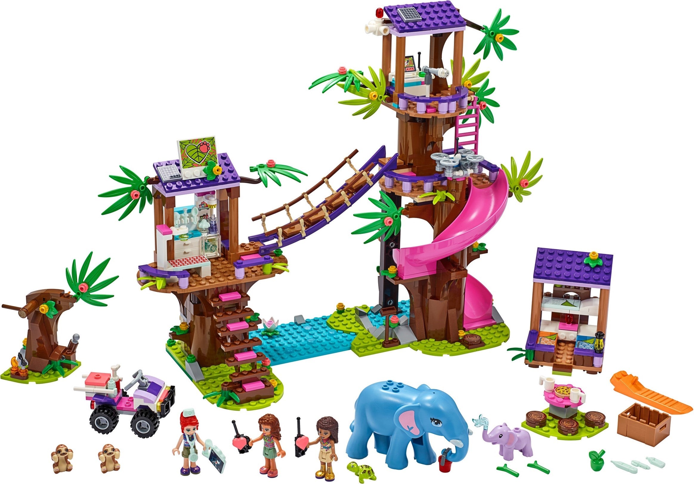Station de sauvetage des animaux de la jungle LEGO Friends 41424