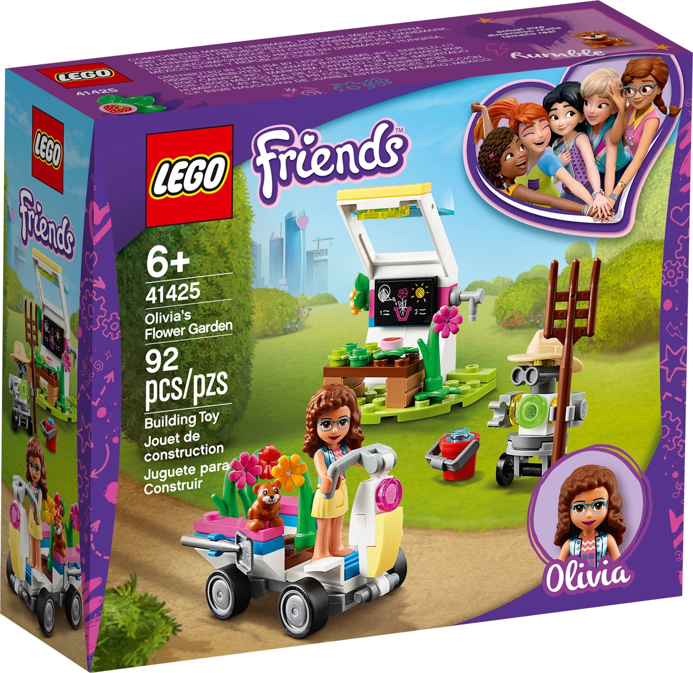 Lego Friends Le jardin fleuri d'Olivia 41425