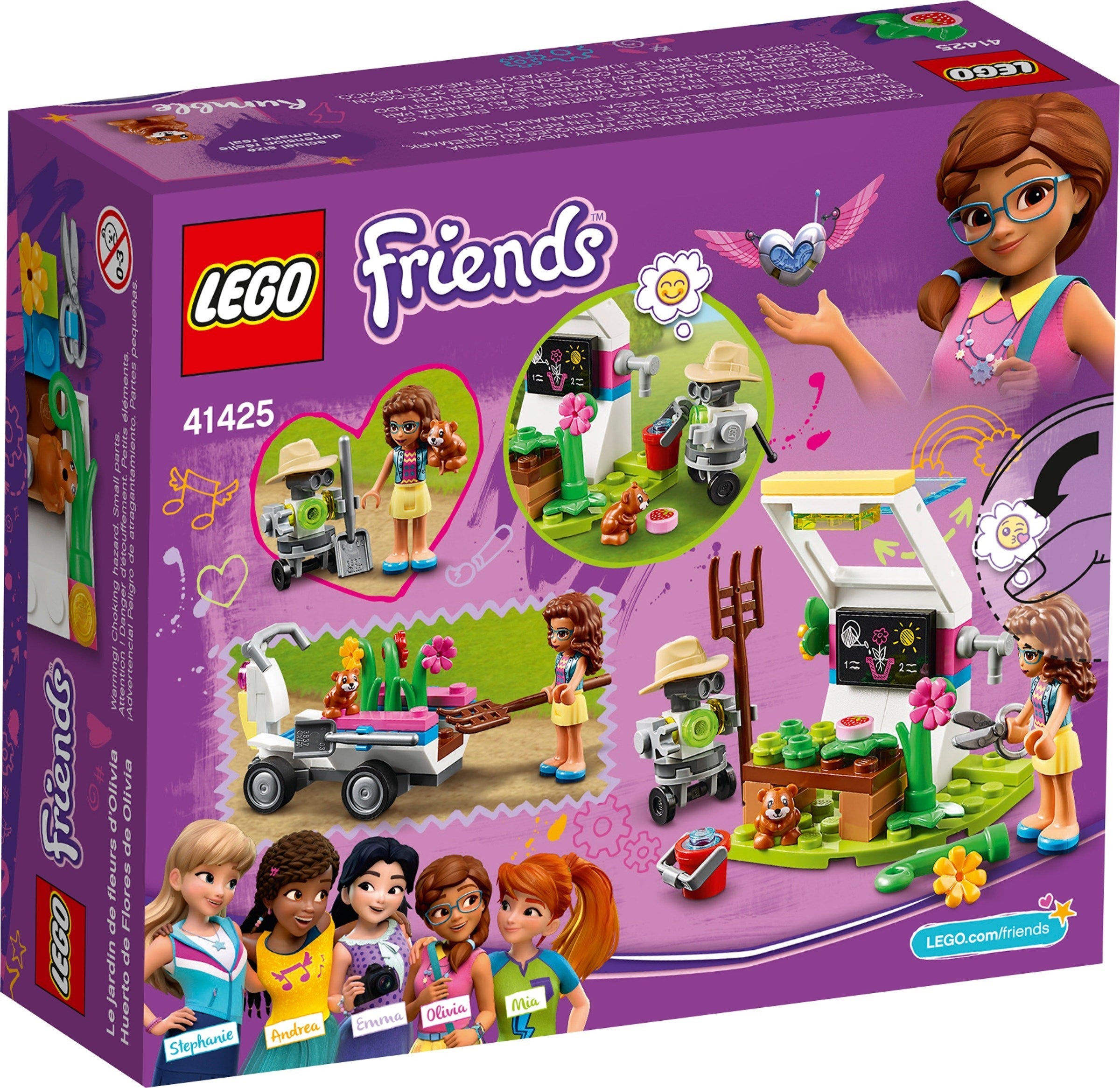 Lego Friends Le jardin fleuri d'Olivia 41425