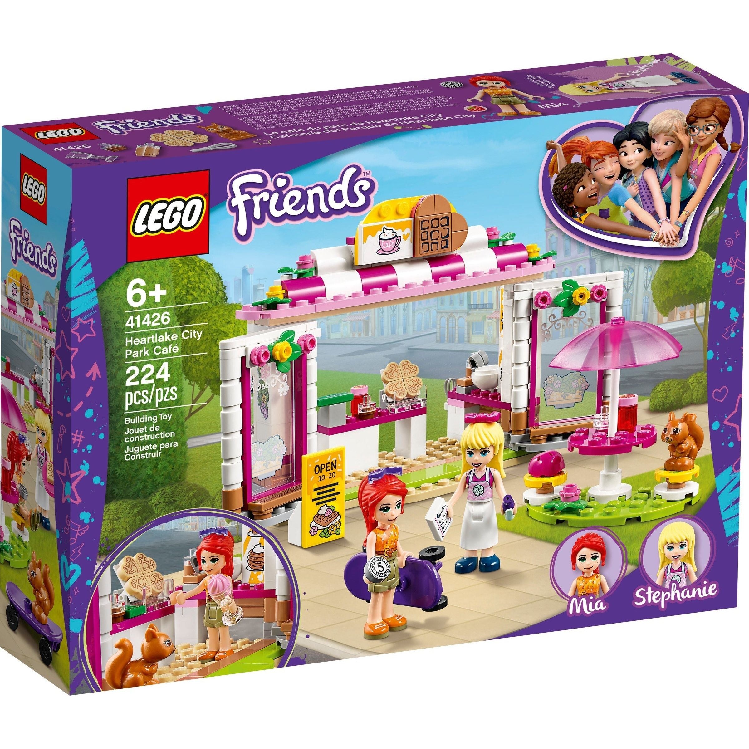 LEGO Friends Heartlake City Waffelhaus 41426