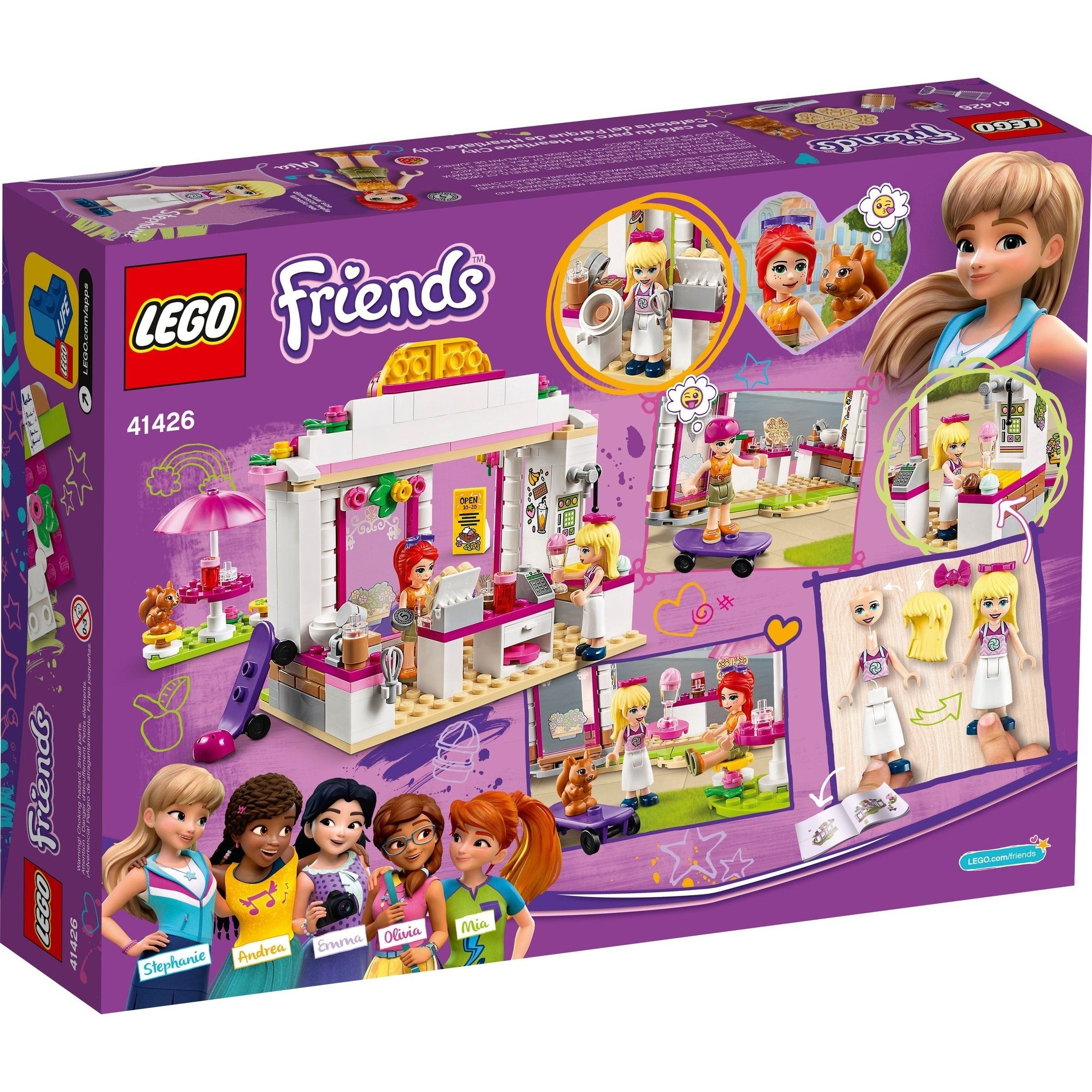 LEGO Friends Heartlake City Waffelhaus 41426