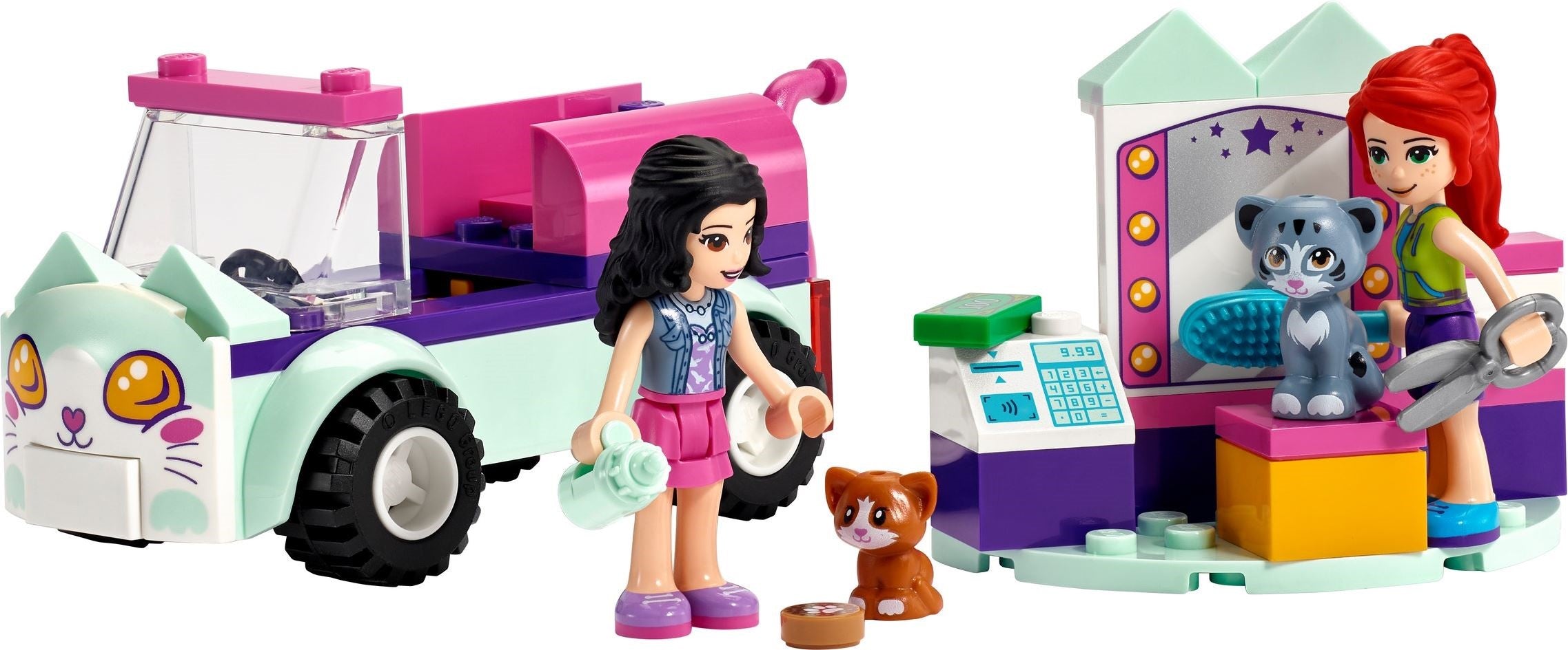Le salon du chat mobile LEGO Friends 41439
