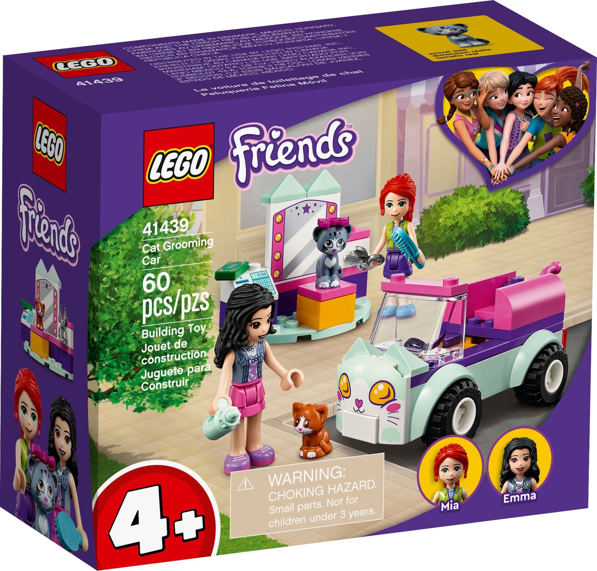 Le salon du chat mobile LEGO Friends 41439