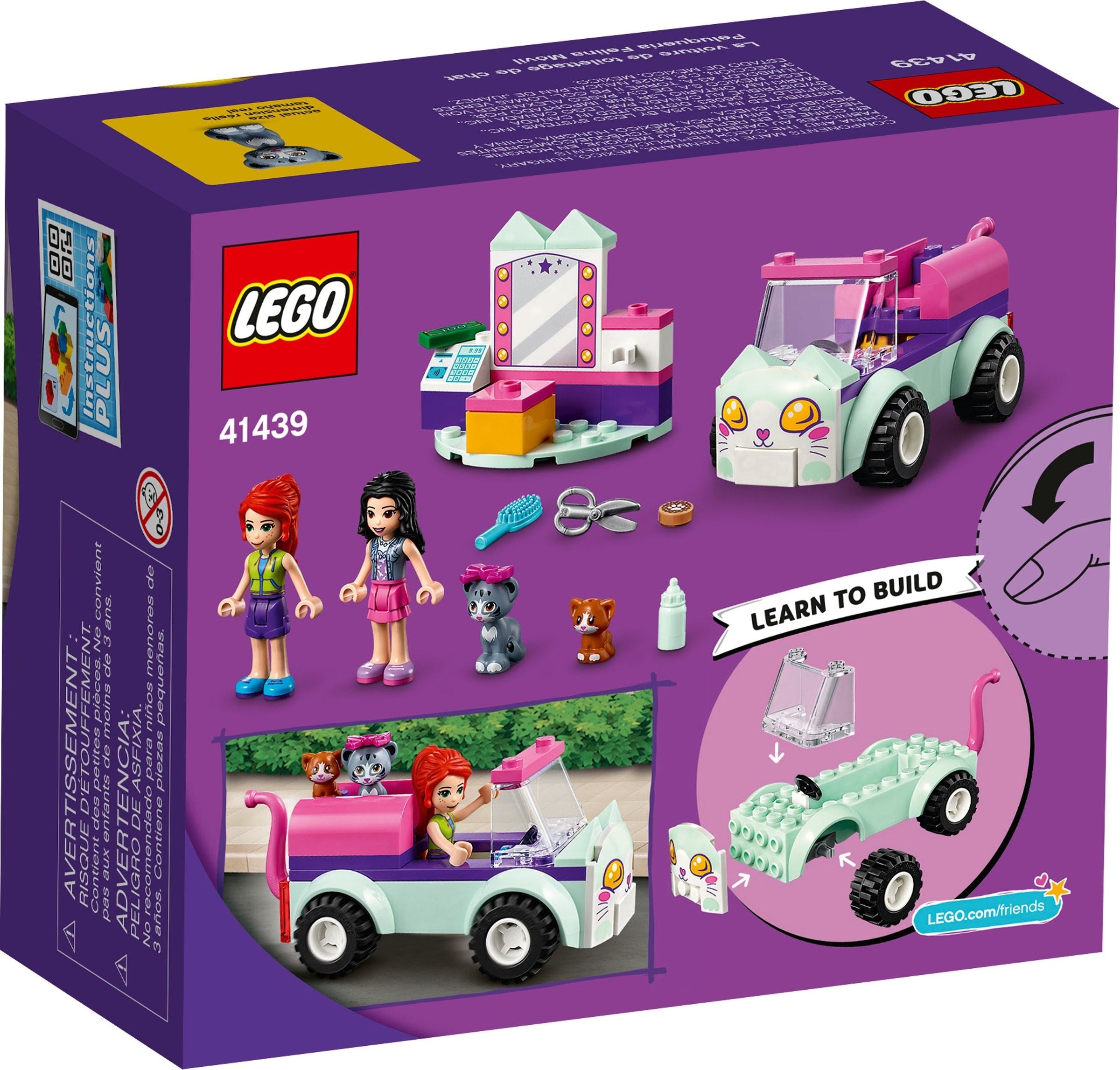 Le salon du chat mobile LEGO Friends 41439