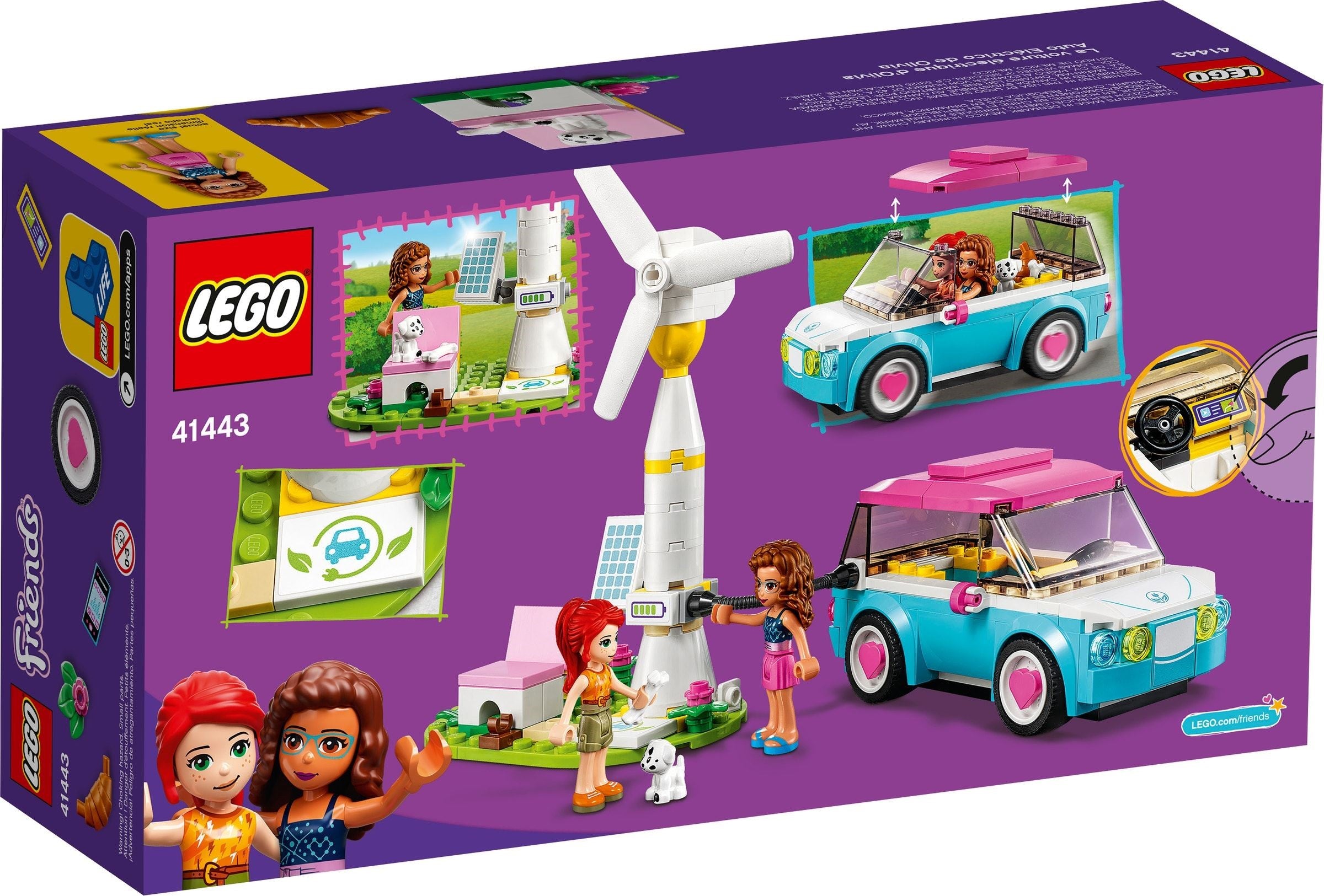 La voiture électrique d'Olivia LEGO Friends 41443