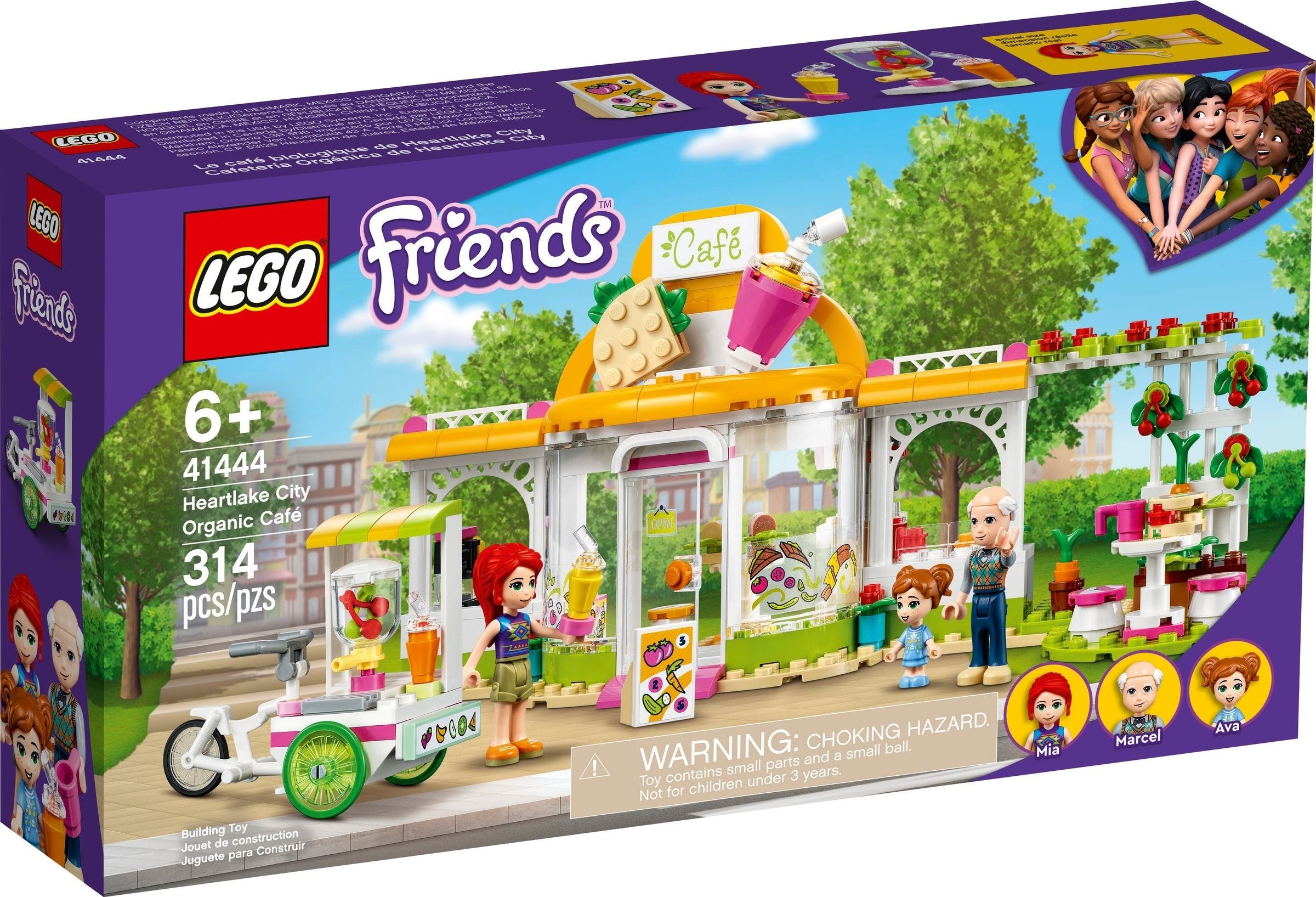 LEGO Friends Heartlake City Café bio 41444