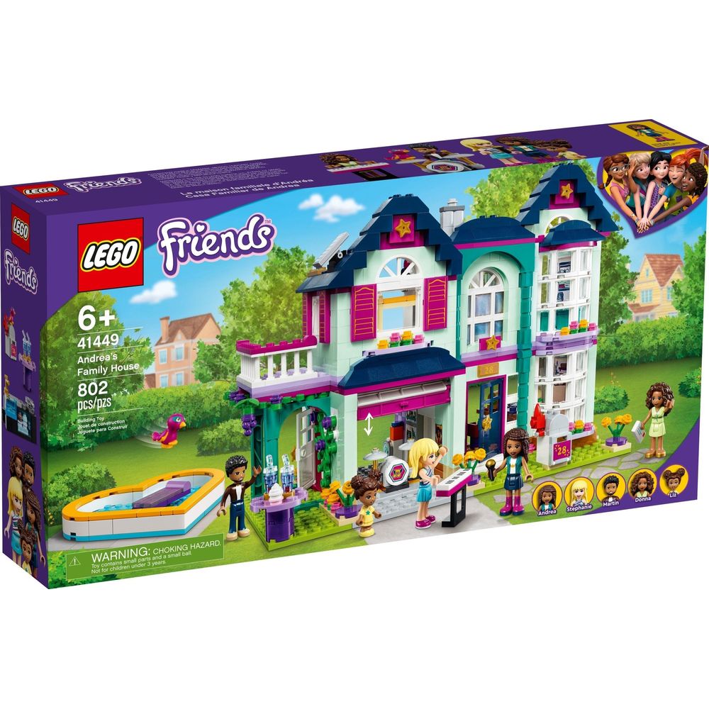 LEGO Friends Andreas Haus 41449