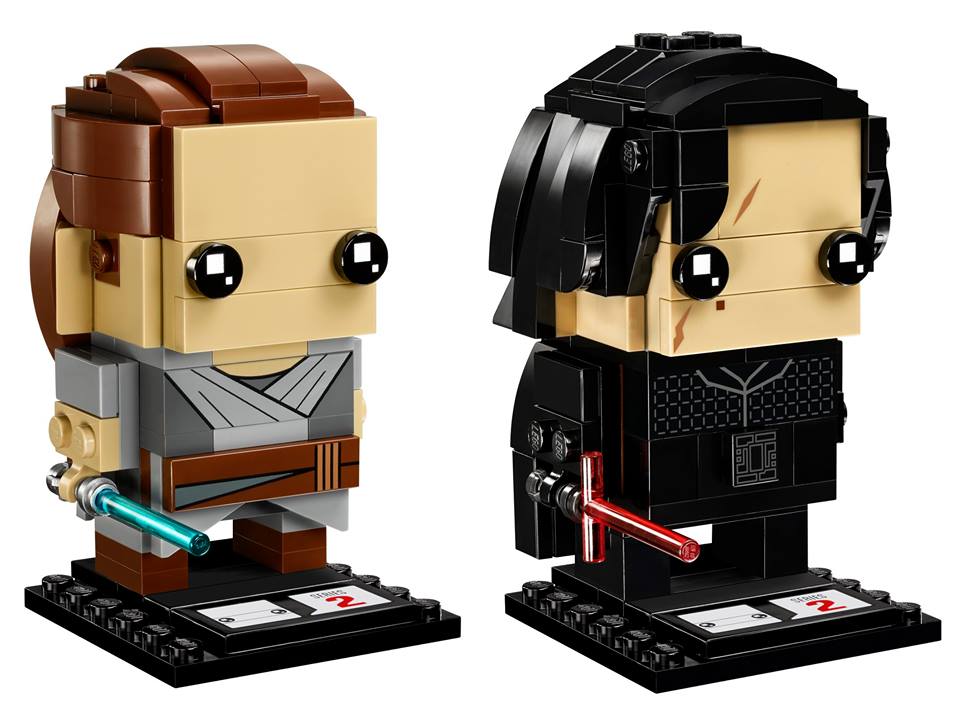 LEGO Brickheadz Rey & Kylo Ren 41489