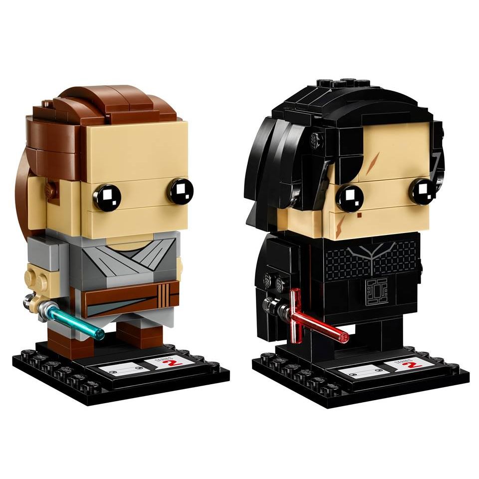 LEGO Brickheadz Rey & Kylo Ren 41489