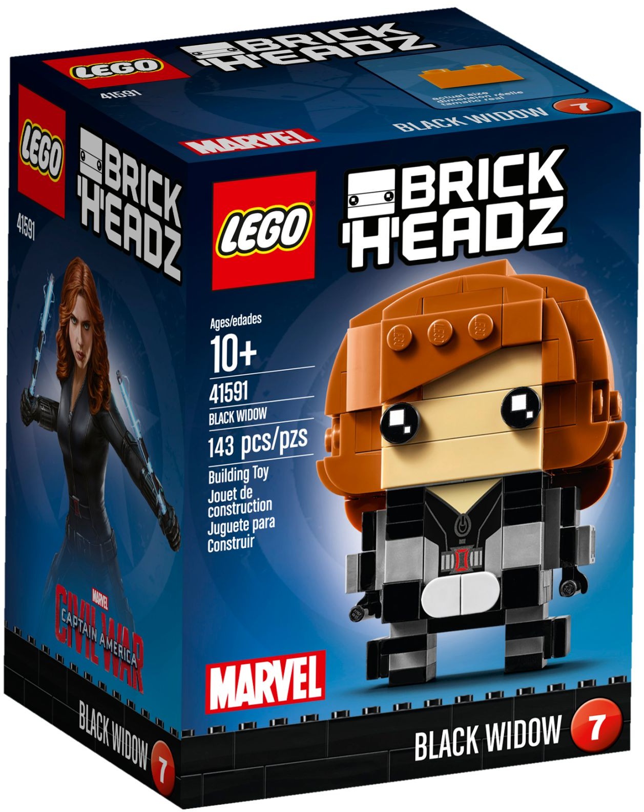 LEGO Brickheadz Black Widow 41591