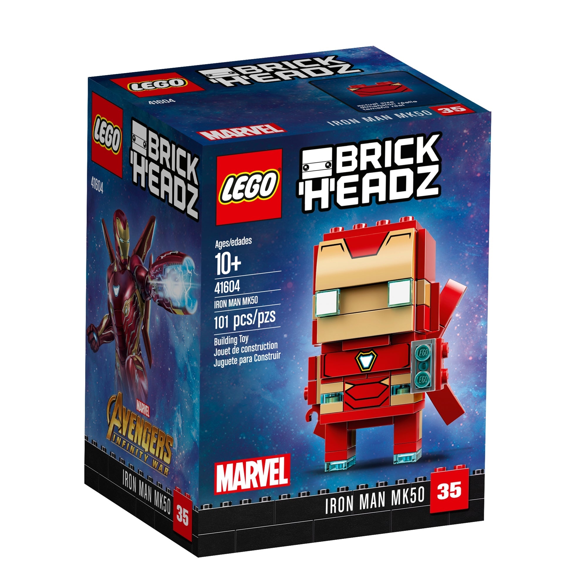 LEGO Brickheadz Iron Man MK50 41604