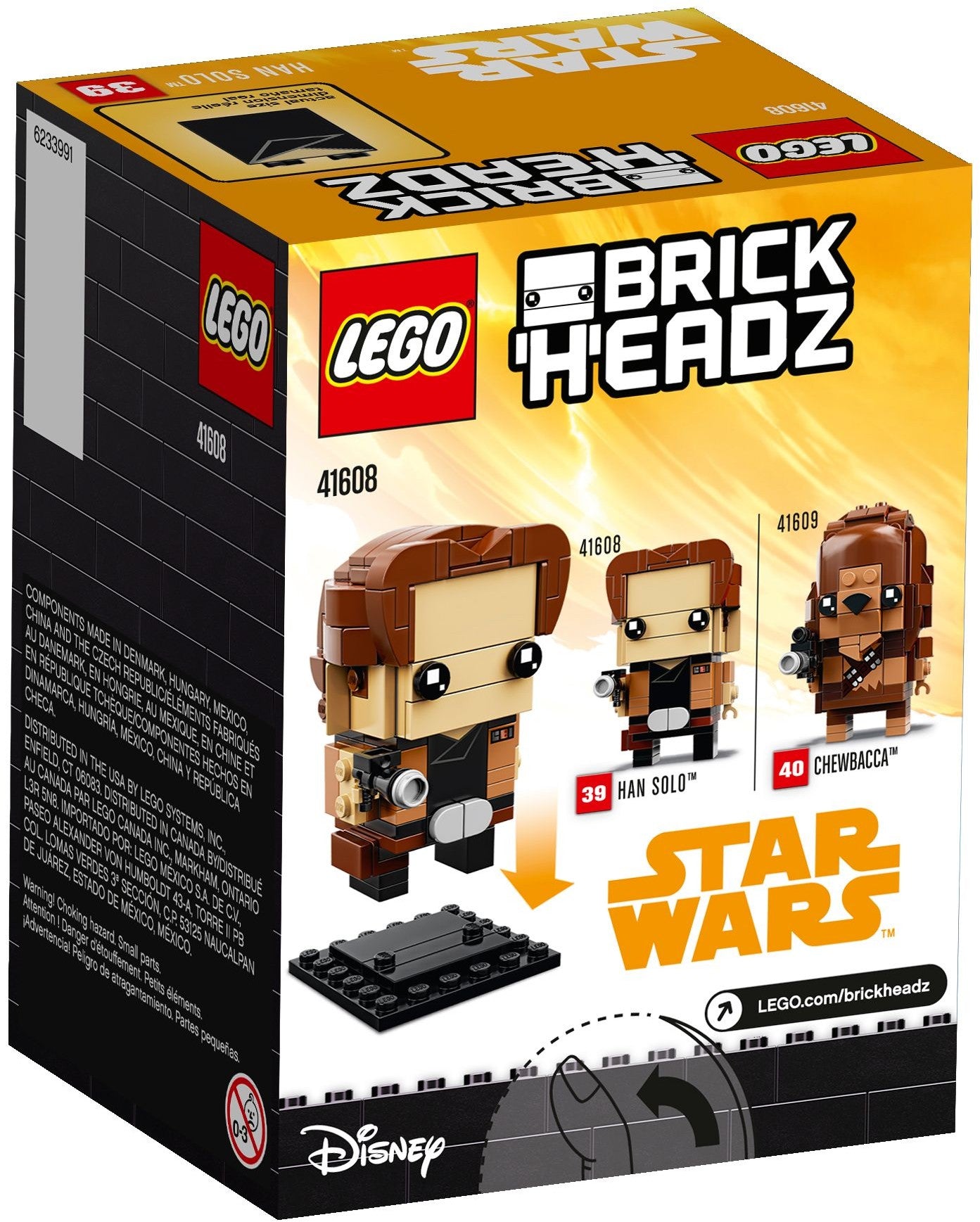 LEGO Brickheadz Han Solo 41608