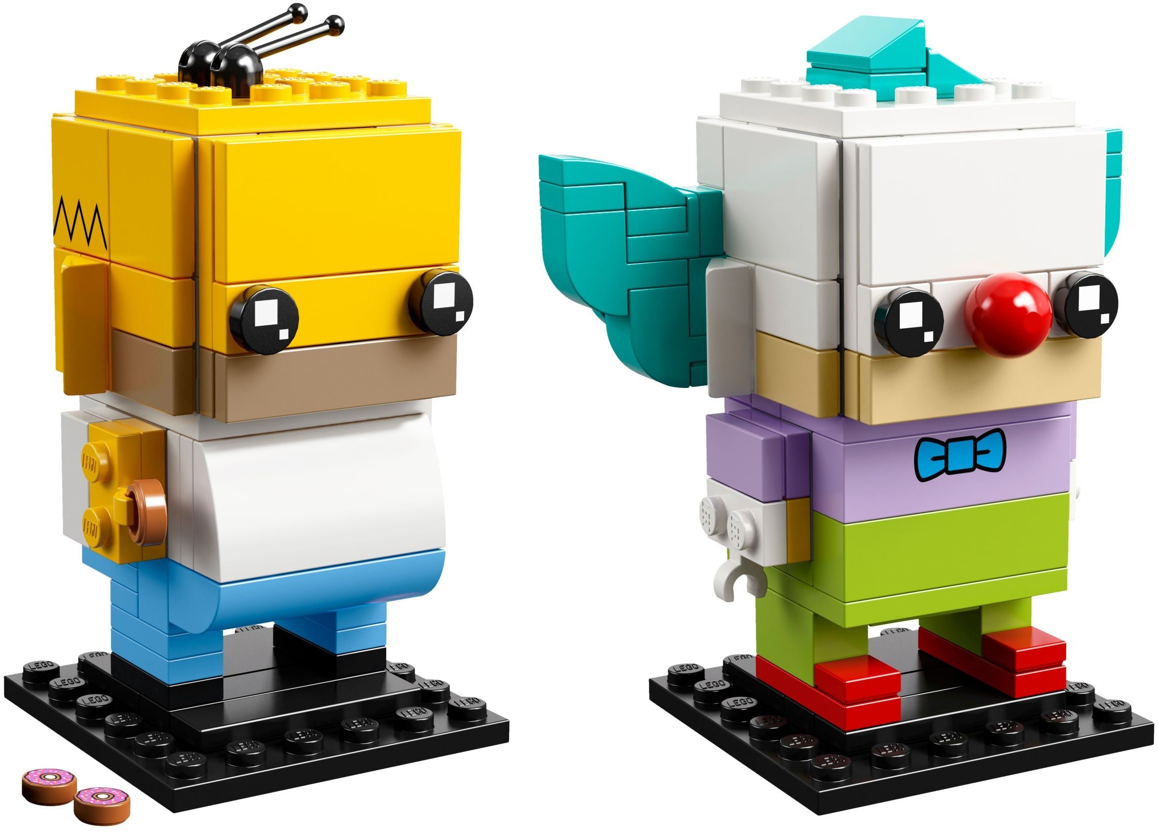 LEGO Brickheadz Homer Simpson und Krusty the Clown 41632