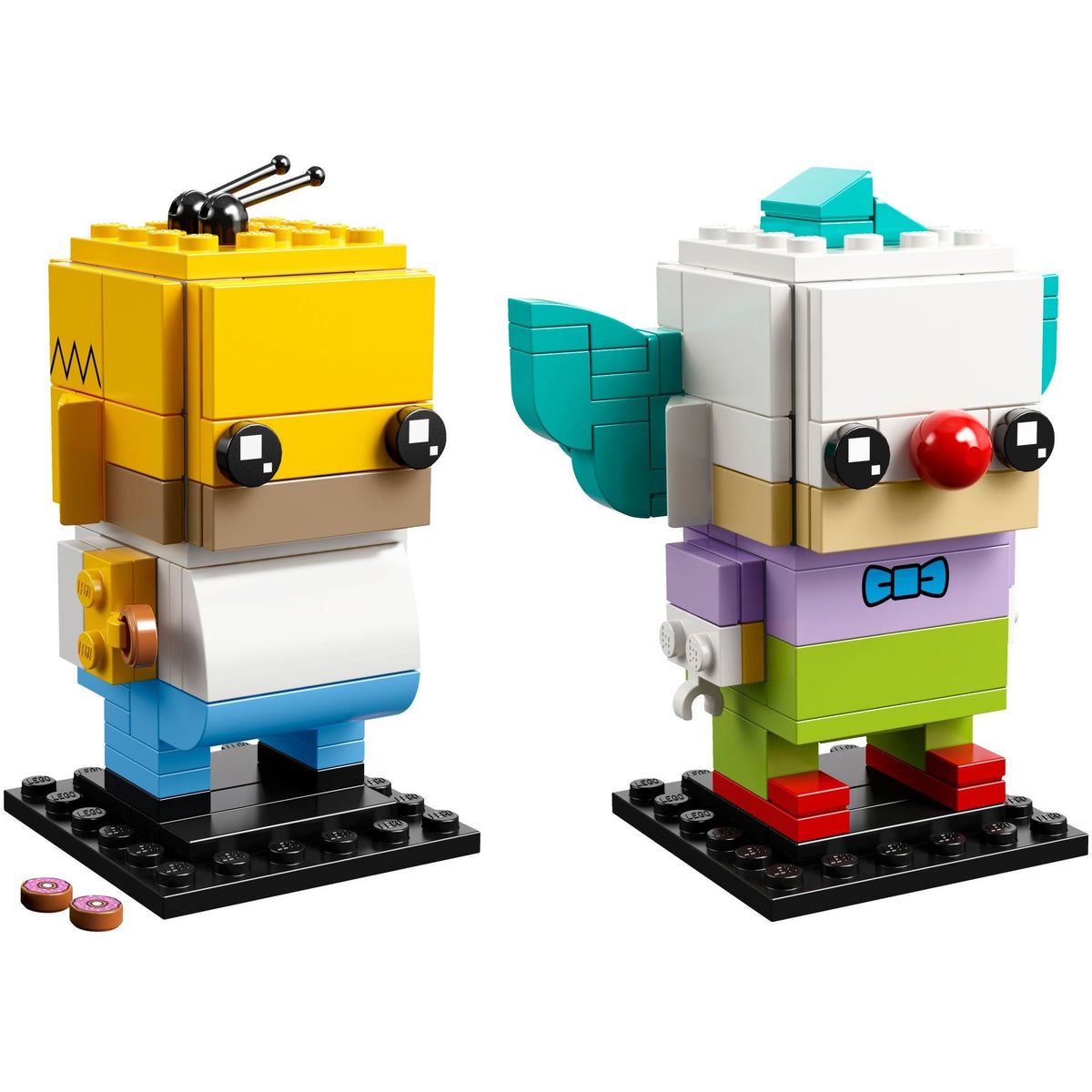 LEGO Brickheadz Homer Simpson und Krusty the Clown 41632