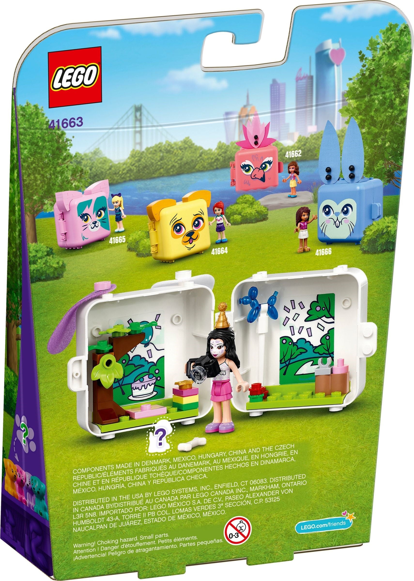 LEGO Friends Le cube dalmatien d'Emma 41663