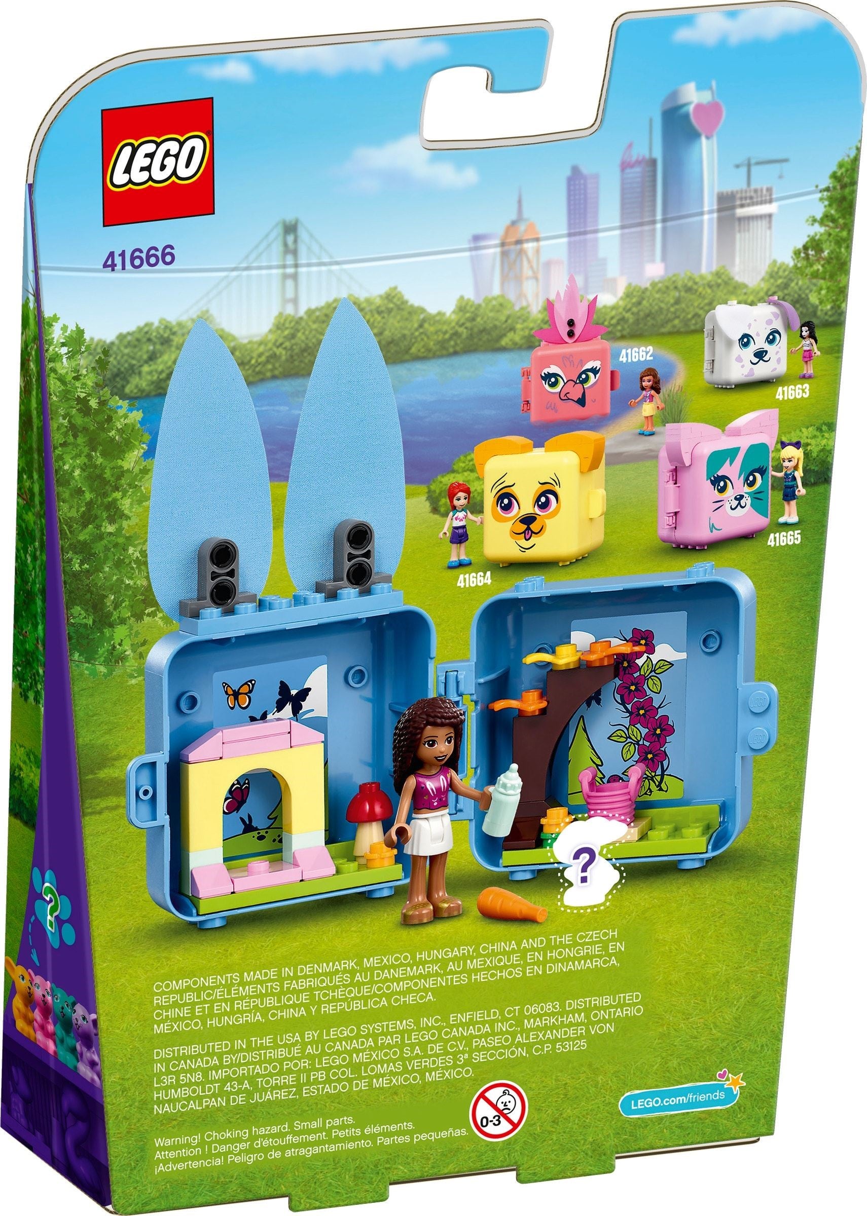 LEGO Friends Andreas Bunny Cube 41666